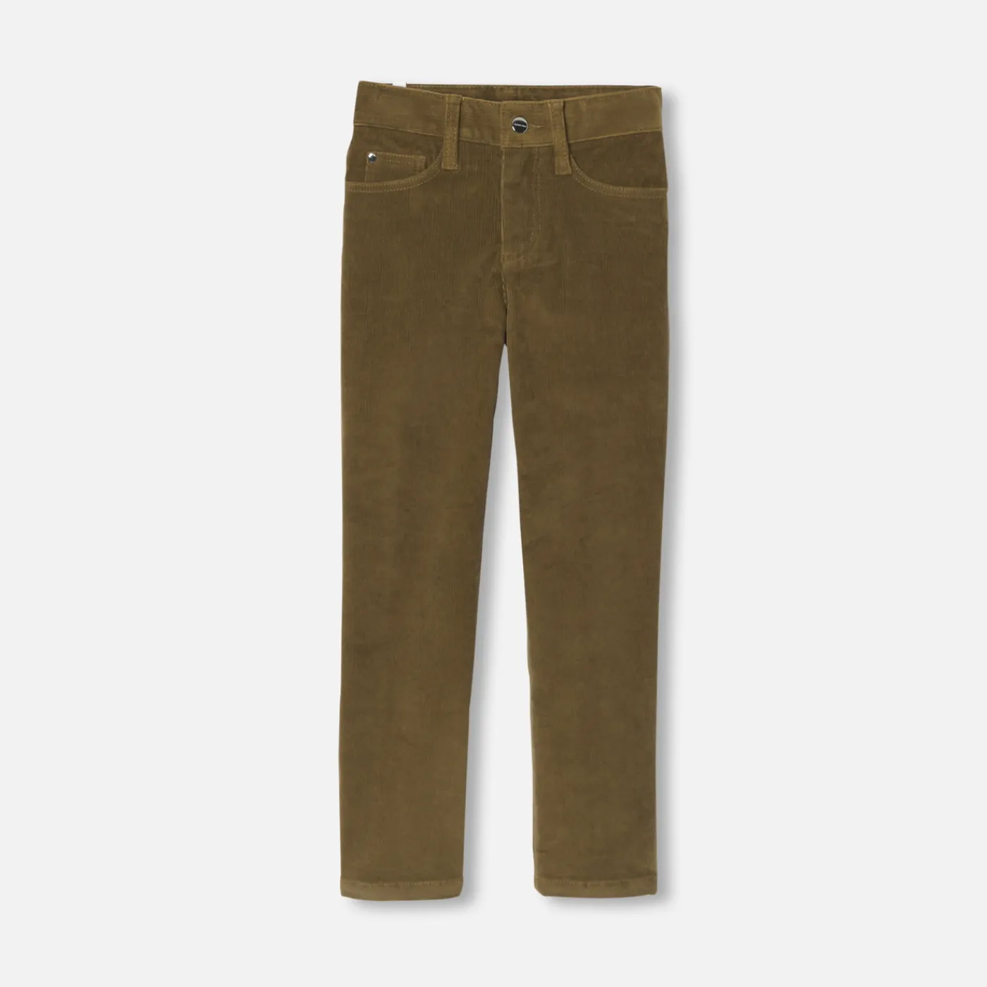 Pants And Sweatpants-Jacadi Boy velour pants Clay