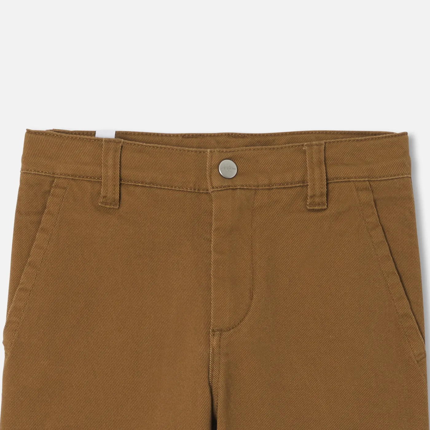 Pants And Sweatpants-Jacadi Boy twill pants Clay