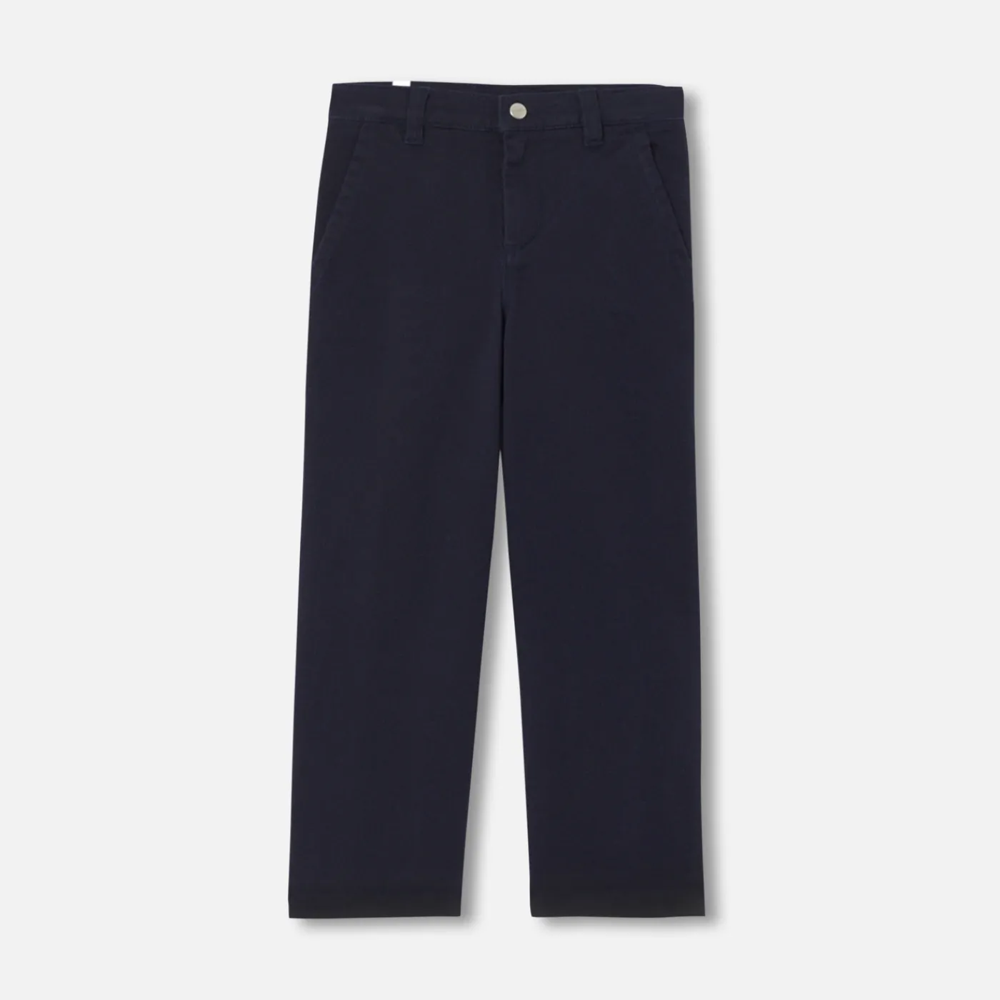 Pants And Sweatpants-Jacadi Boy twill pants Steel