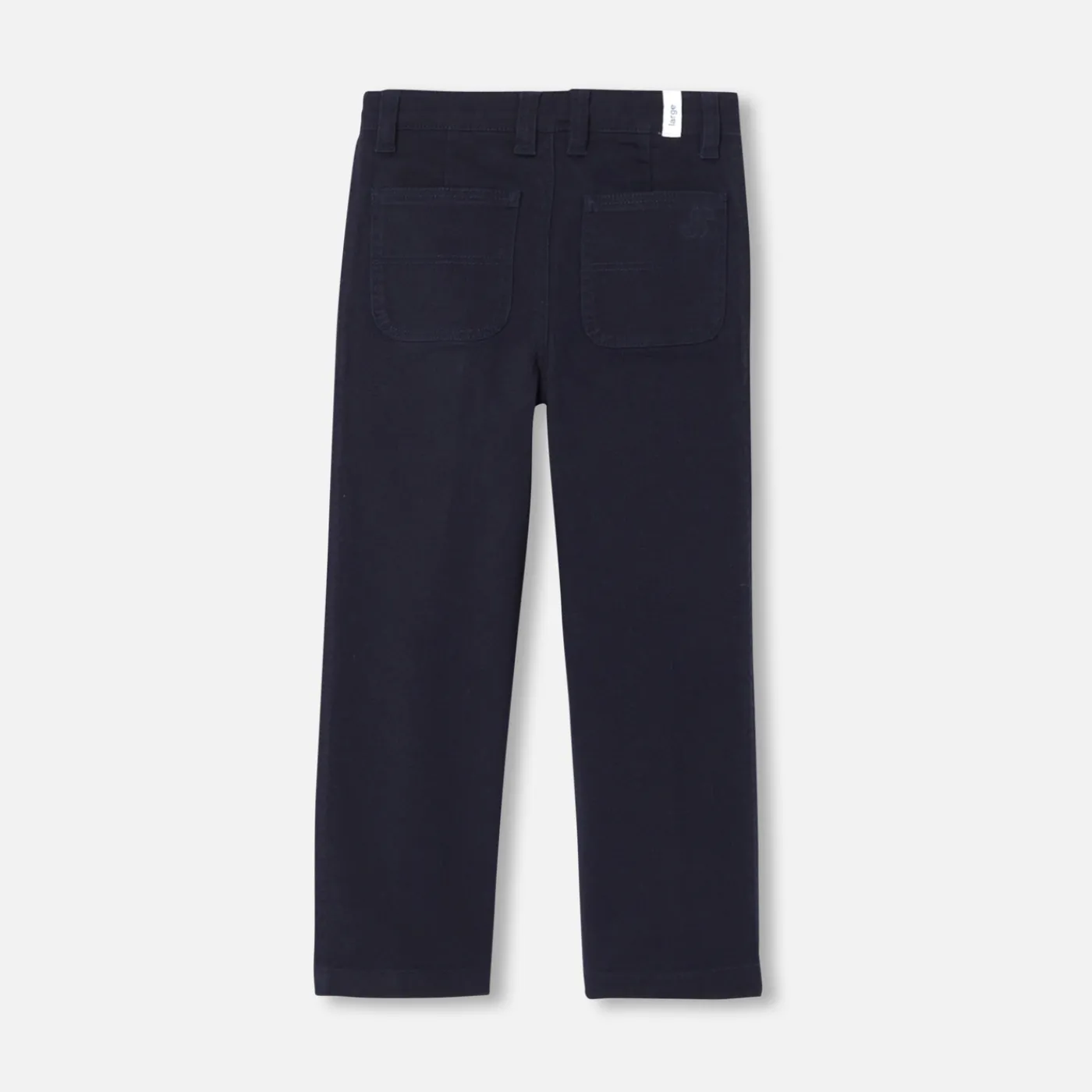 Pants And Sweatpants-Jacadi Boy twill pants Steel