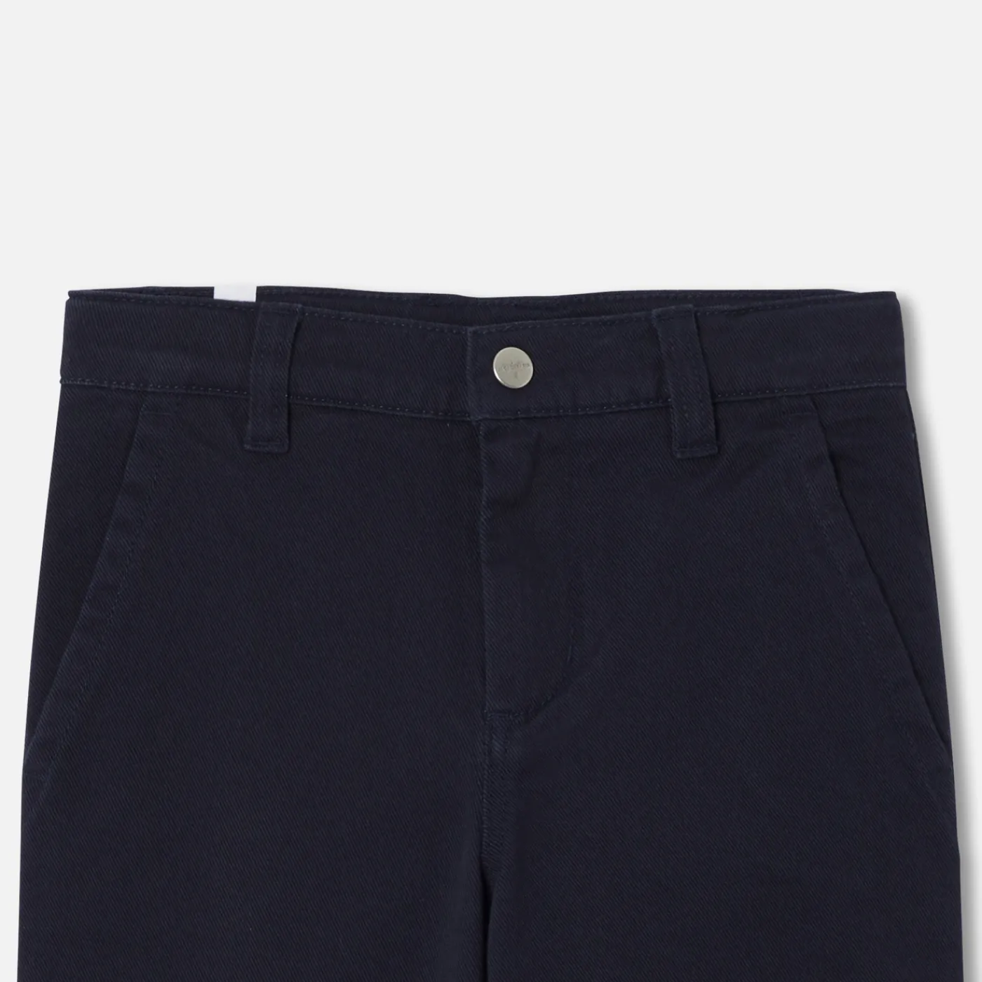 Pants And Sweatpants-Jacadi Boy twill pants Steel