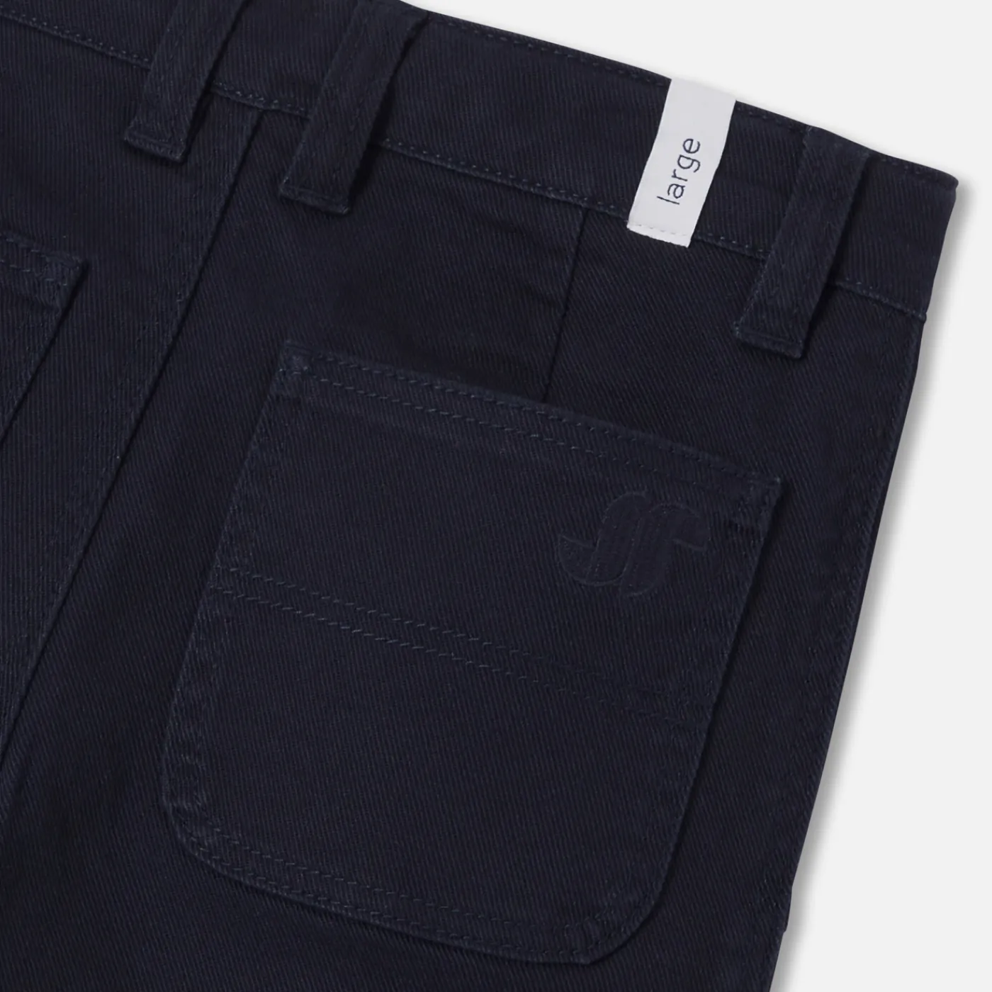 Pants And Sweatpants-Jacadi Boy twill pants Steel