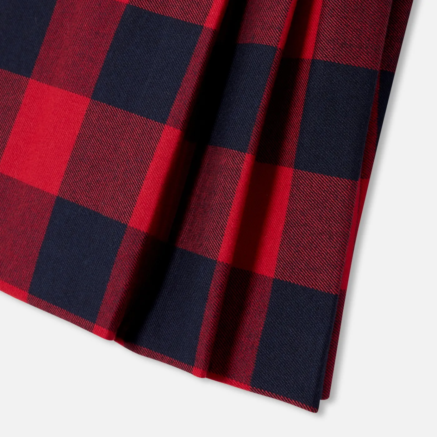 Dresses And Skirts-Jacadi Girl maxi check skirt Navy/Red