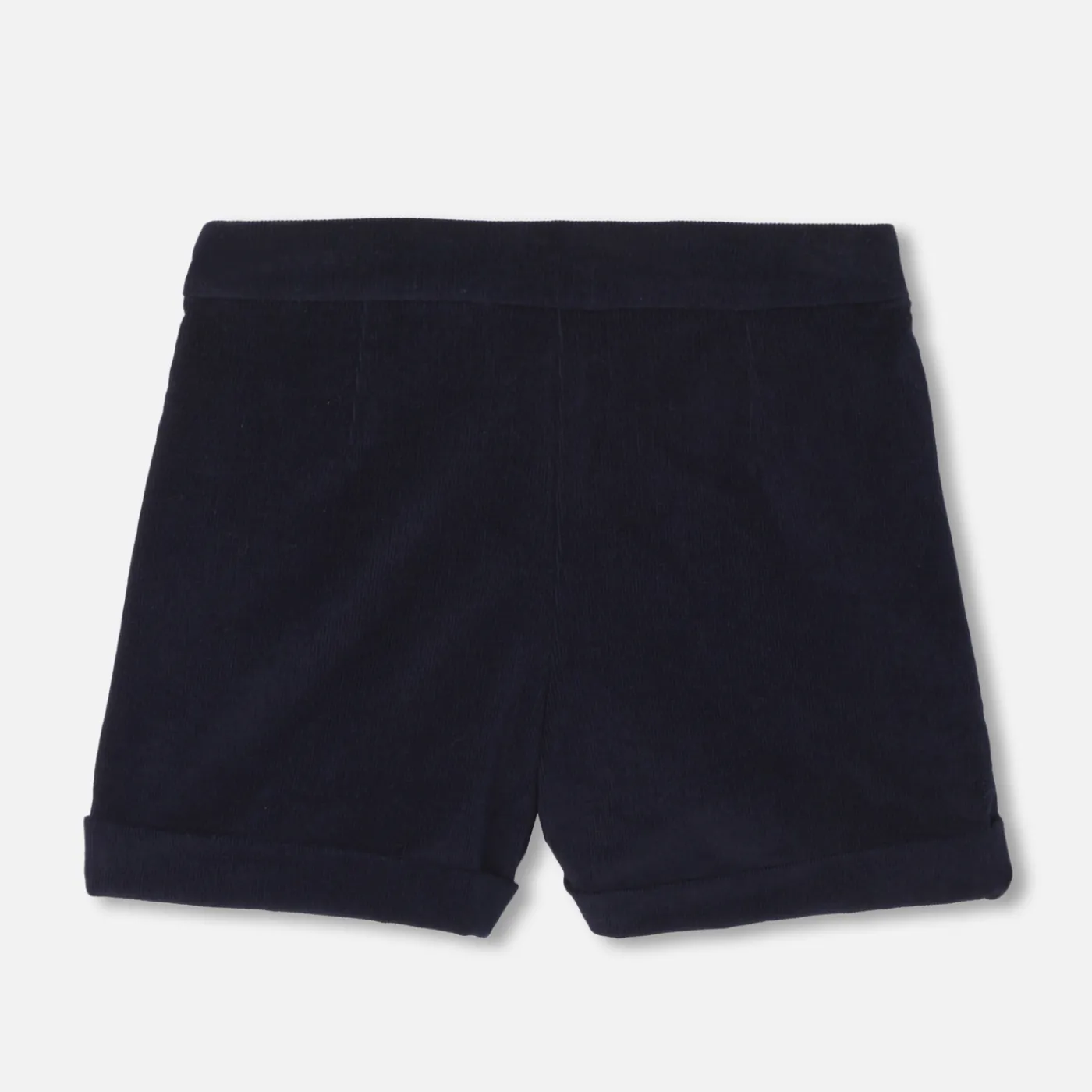 Shorts And Rompers-Jacadi Girl velvet shorts Jacadi Navy