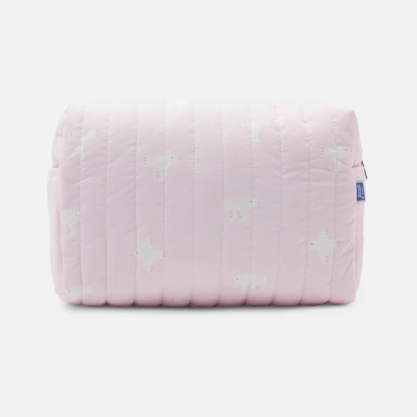 Bath Towels And Bath Capes|Diaper Bags And Toiletry Bags-Jacadi Padded toiletry bag Jacadi Powder Pink