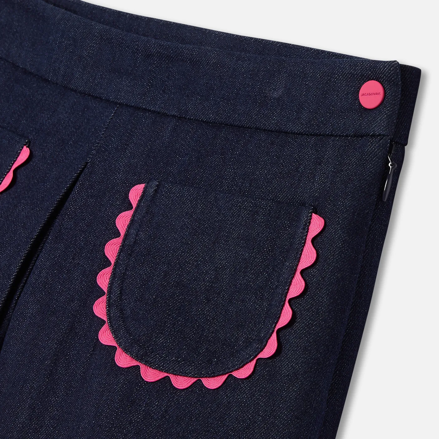 Dresses And Skirts-Jacadi Girl skort Dark Denim