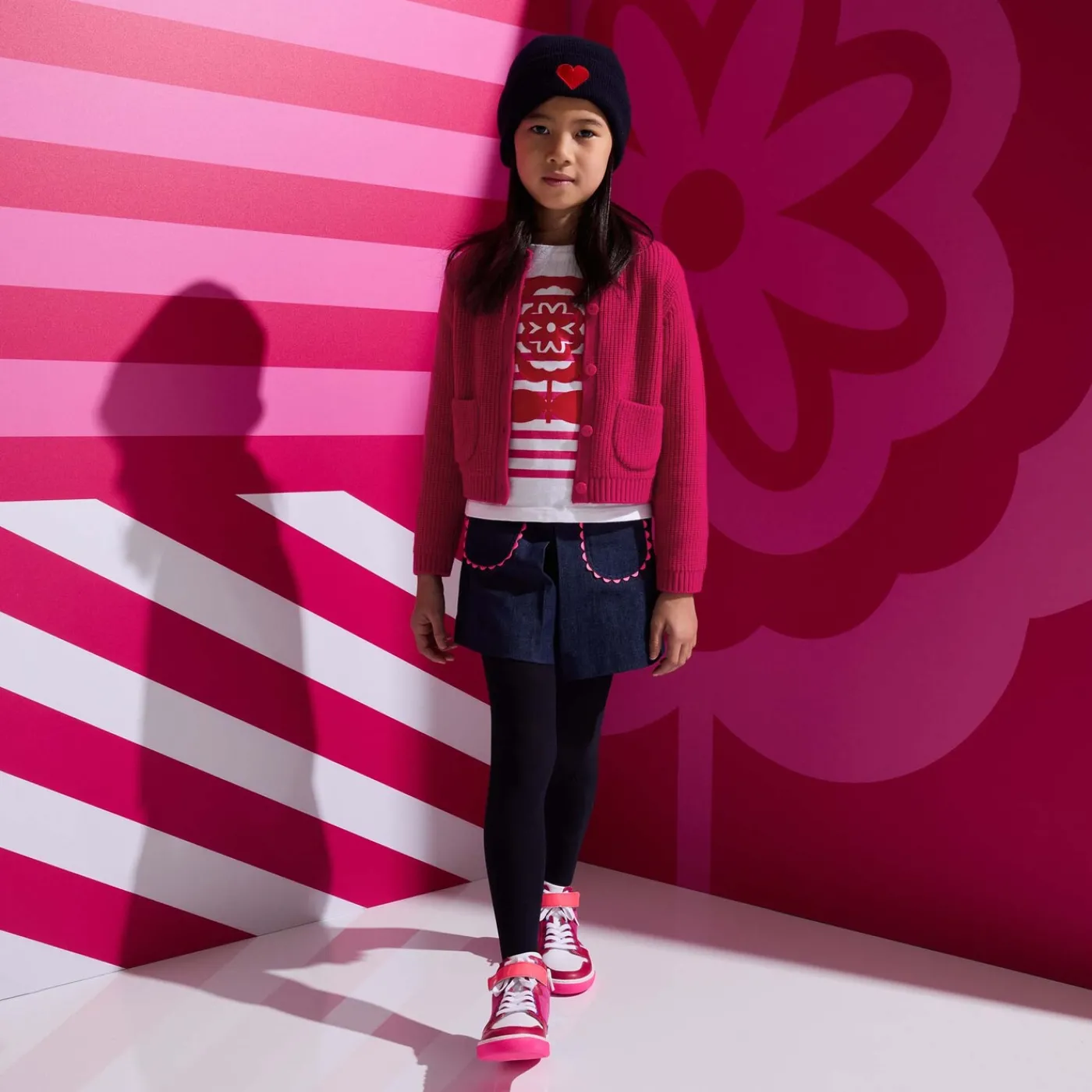 Dresses And Skirts-Jacadi Girl skort Dark Denim