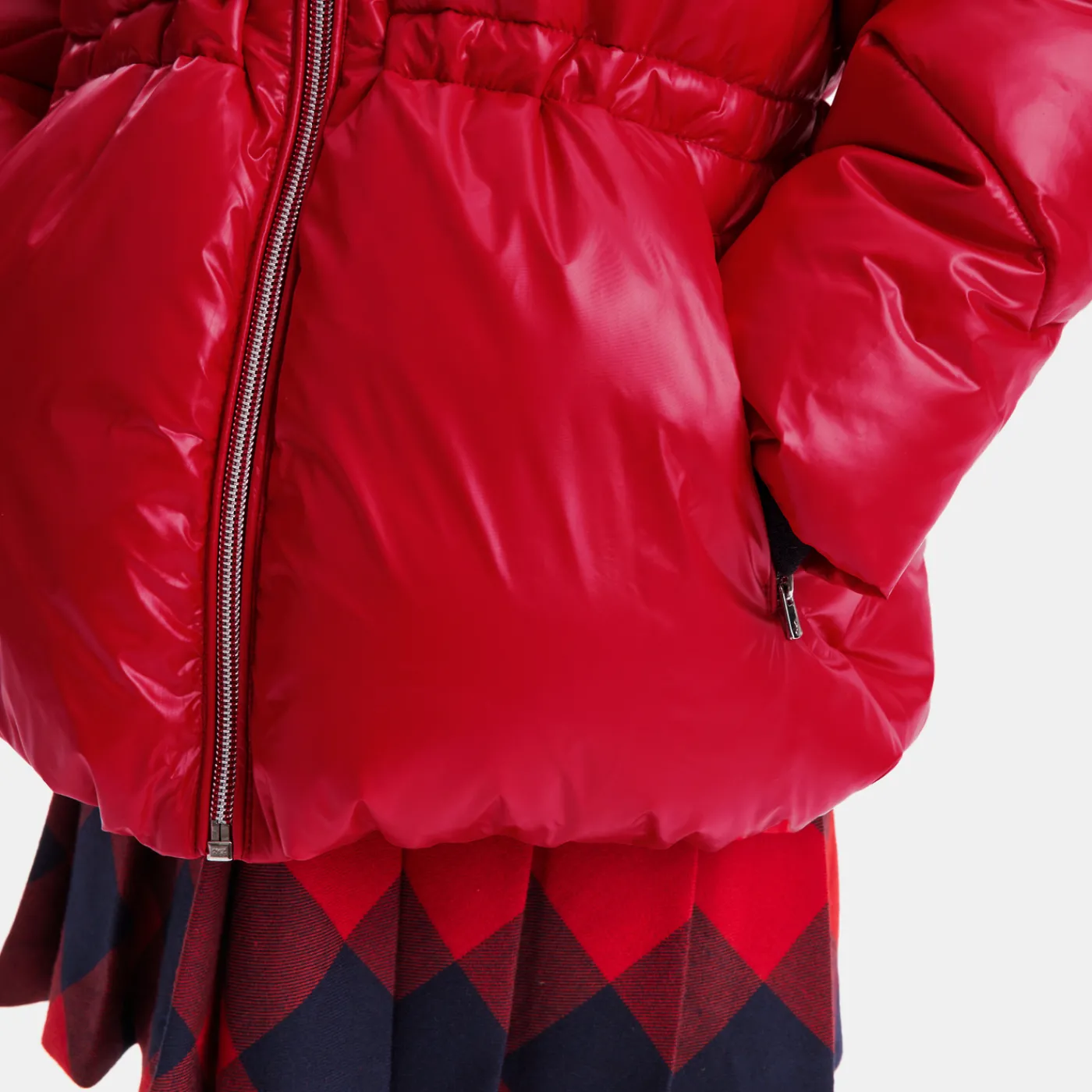 Coats And Outerwear|Girl Coats & Puffer Jackets-Jacadi Girl padded jacket Brick red