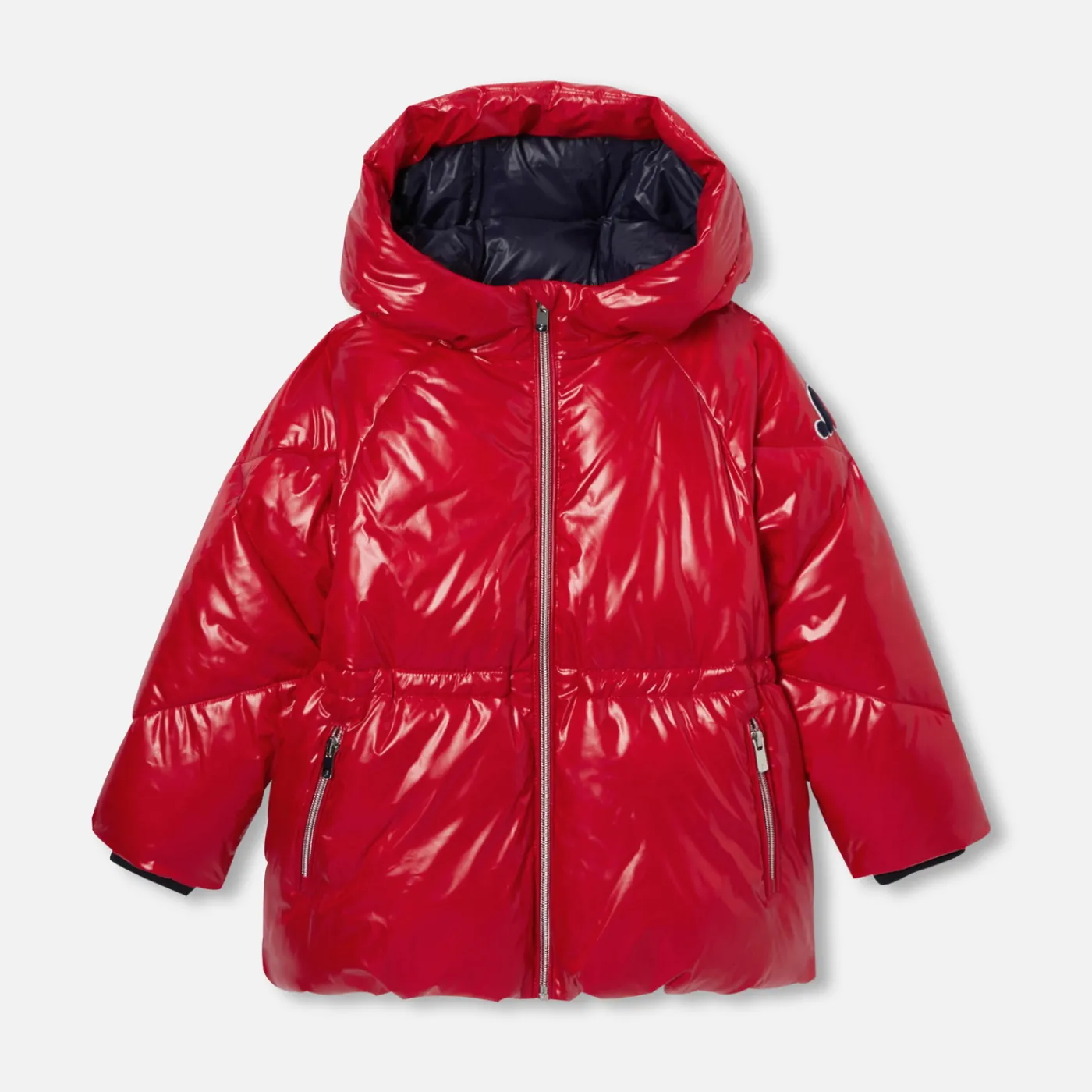 Coats And Outerwear|Girl Coats & Puffer Jackets-Jacadi Girl padded jacket Brick red
