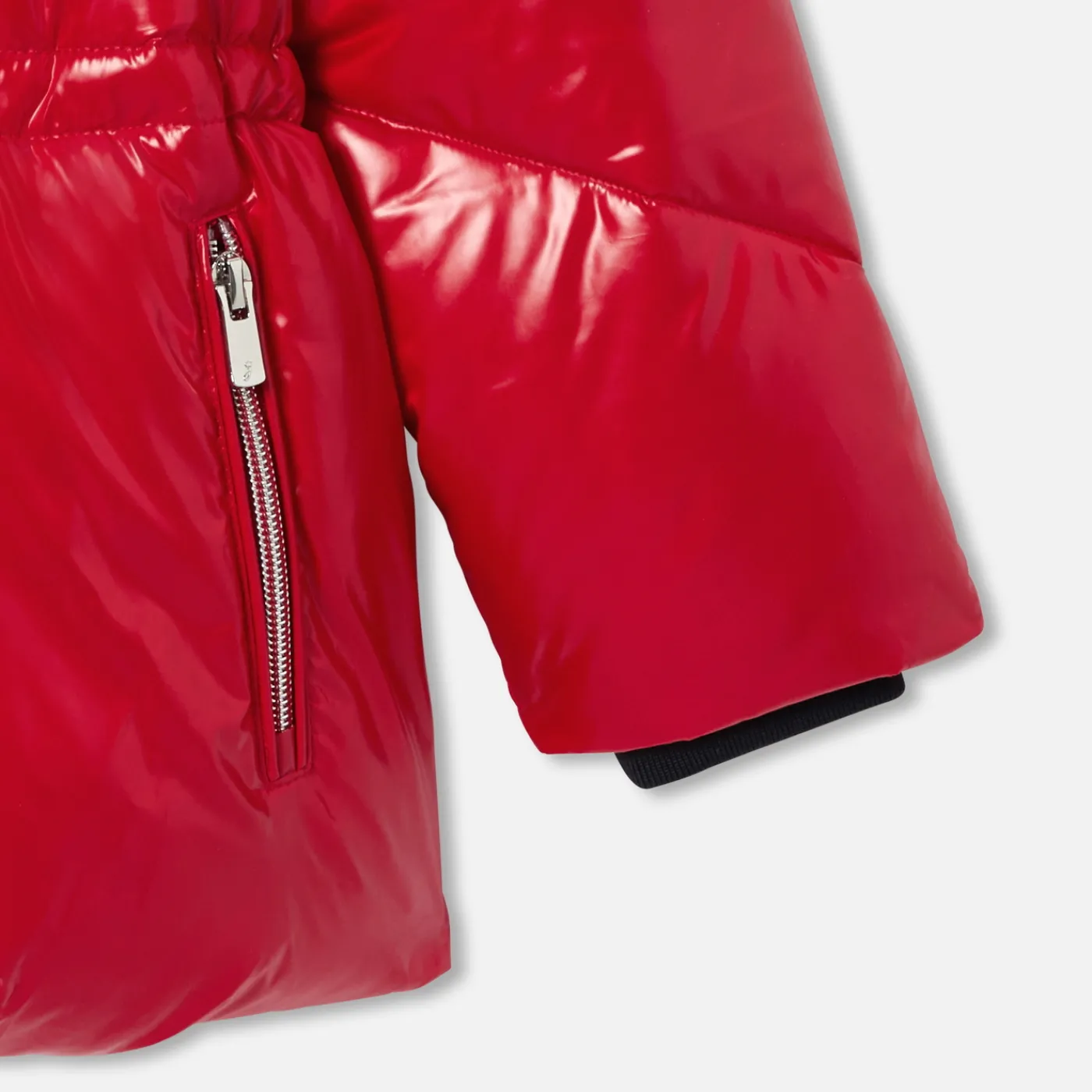 Coats And Outerwear|Girl Coats & Puffer Jackets-Jacadi Girl padded jacket Brick red