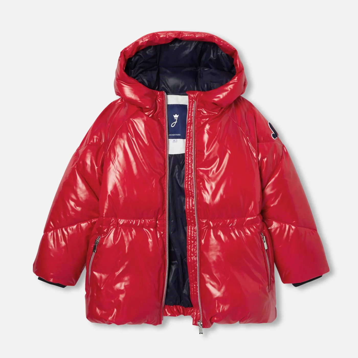 Coats And Outerwear|Girl Coats & Puffer Jackets-Jacadi Girl padded jacket Brick red