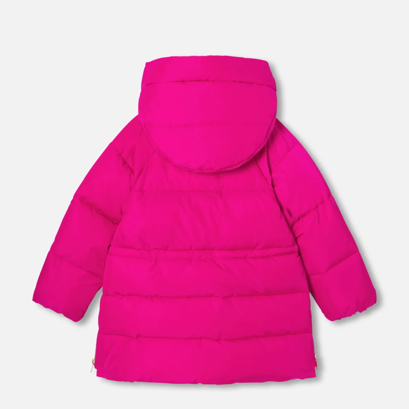 Coats And Outerwear|Girl Coats & Puffer Jackets-Jacadi Girl mid-length padded jacket Grenadine Pink