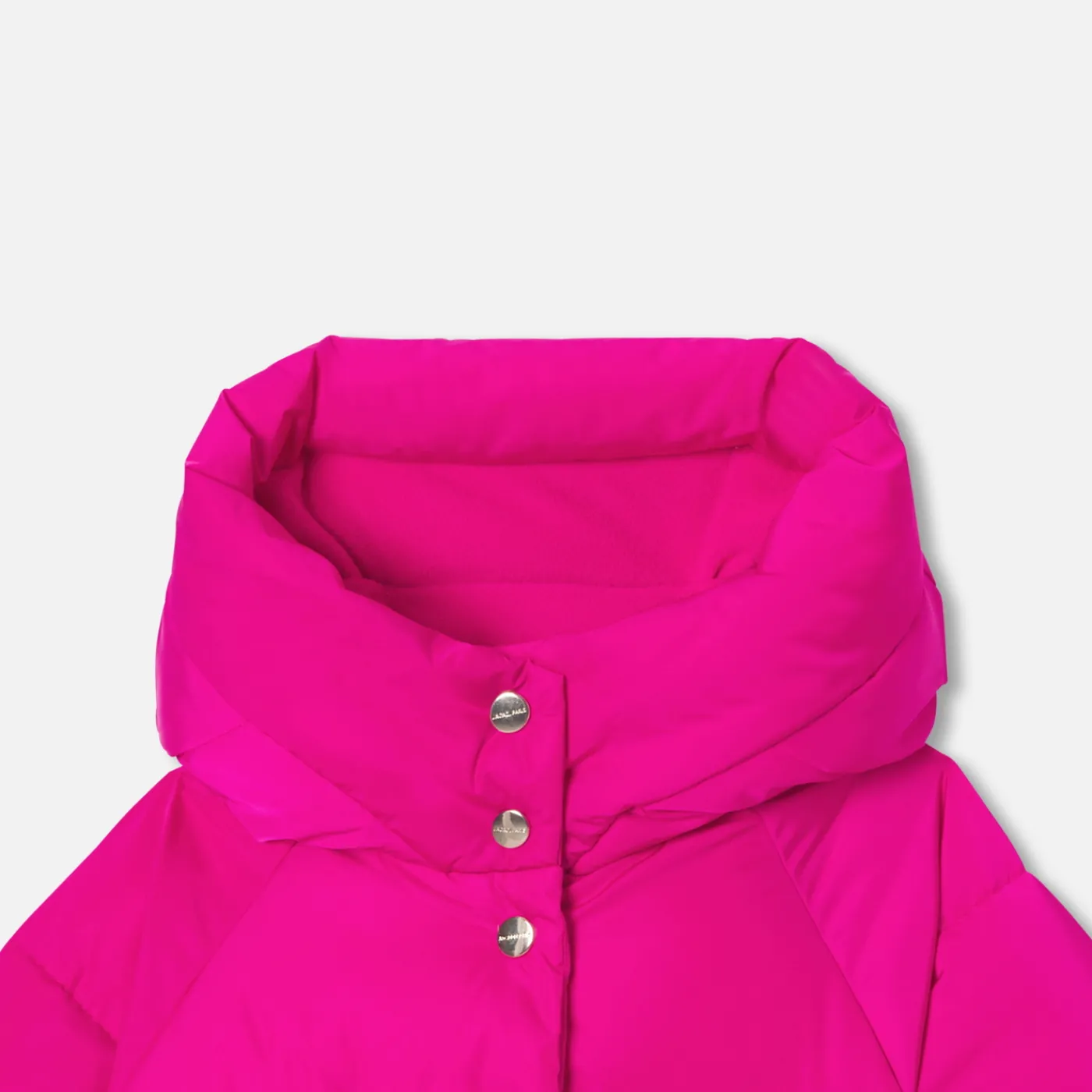 Coats And Outerwear|Girl Coats & Puffer Jackets-Jacadi Girl mid-length padded jacket Grenadine Pink