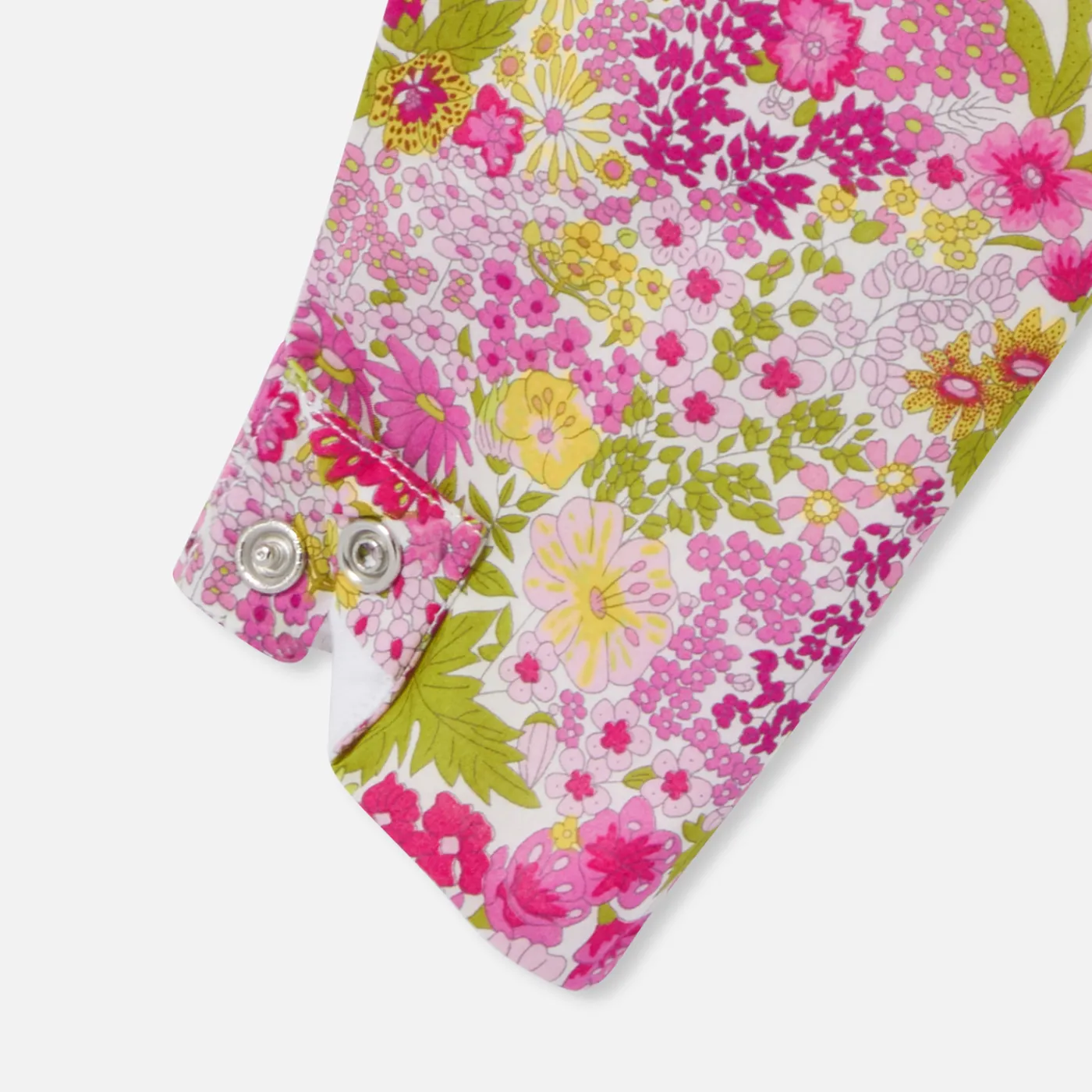 Bloomers, Overalls And Sets-Jacadi Baby girl overalls in Liberty fabric Pink/Multicolour