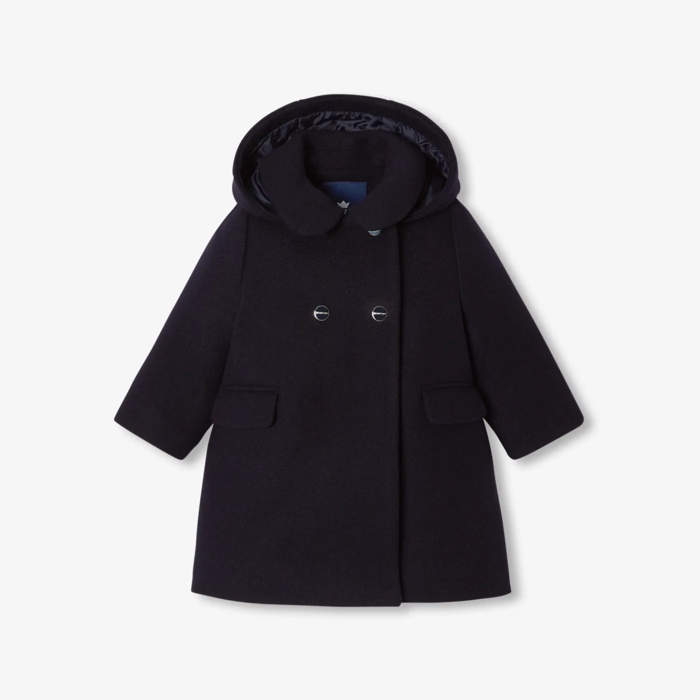 Coats And Outerwear-Jacadi Baby girl coat Jacadi Navy
