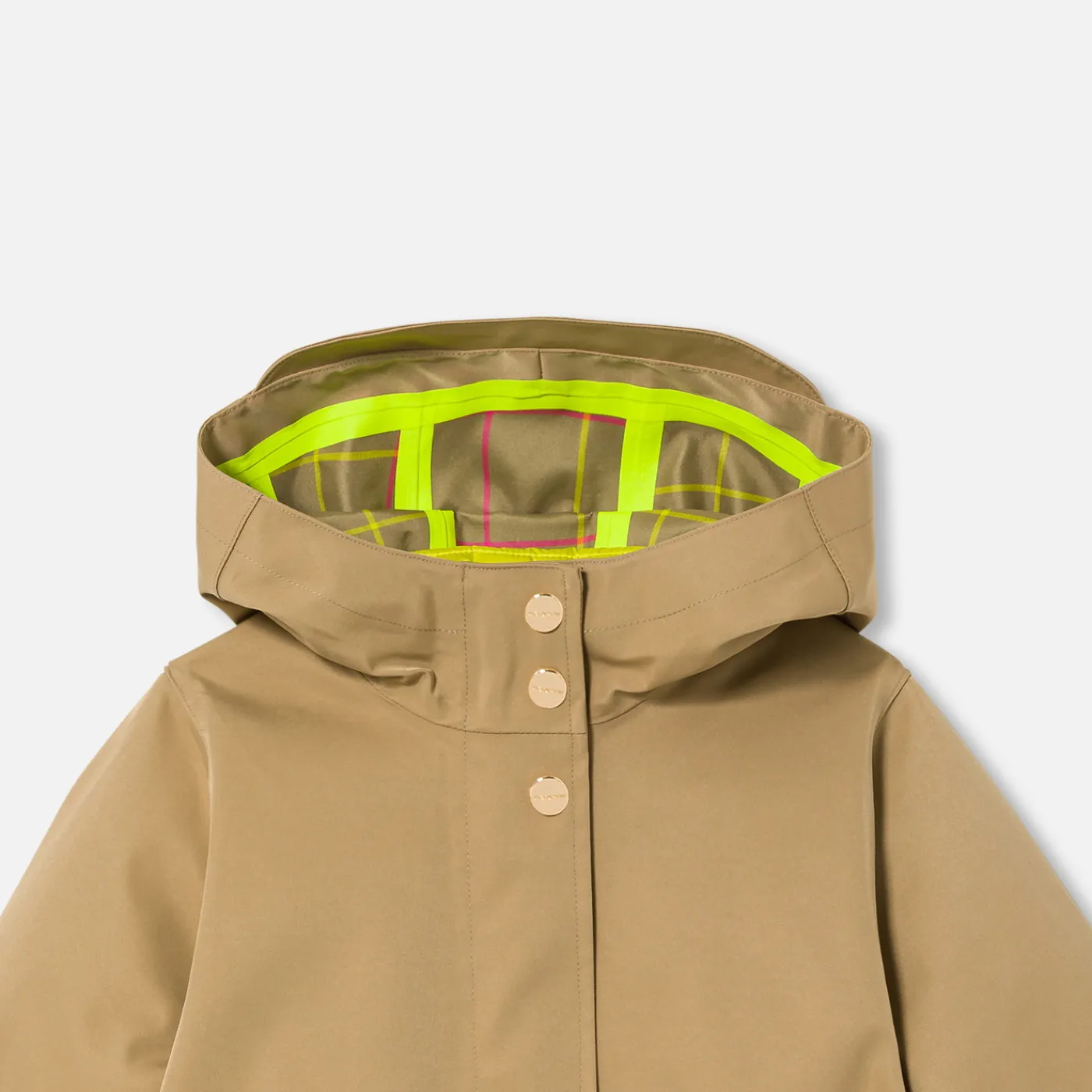 Coats And Outerwear|Girl Coats & Puffer Jackets-Jacadi Girl 3-in-1 parka Sand