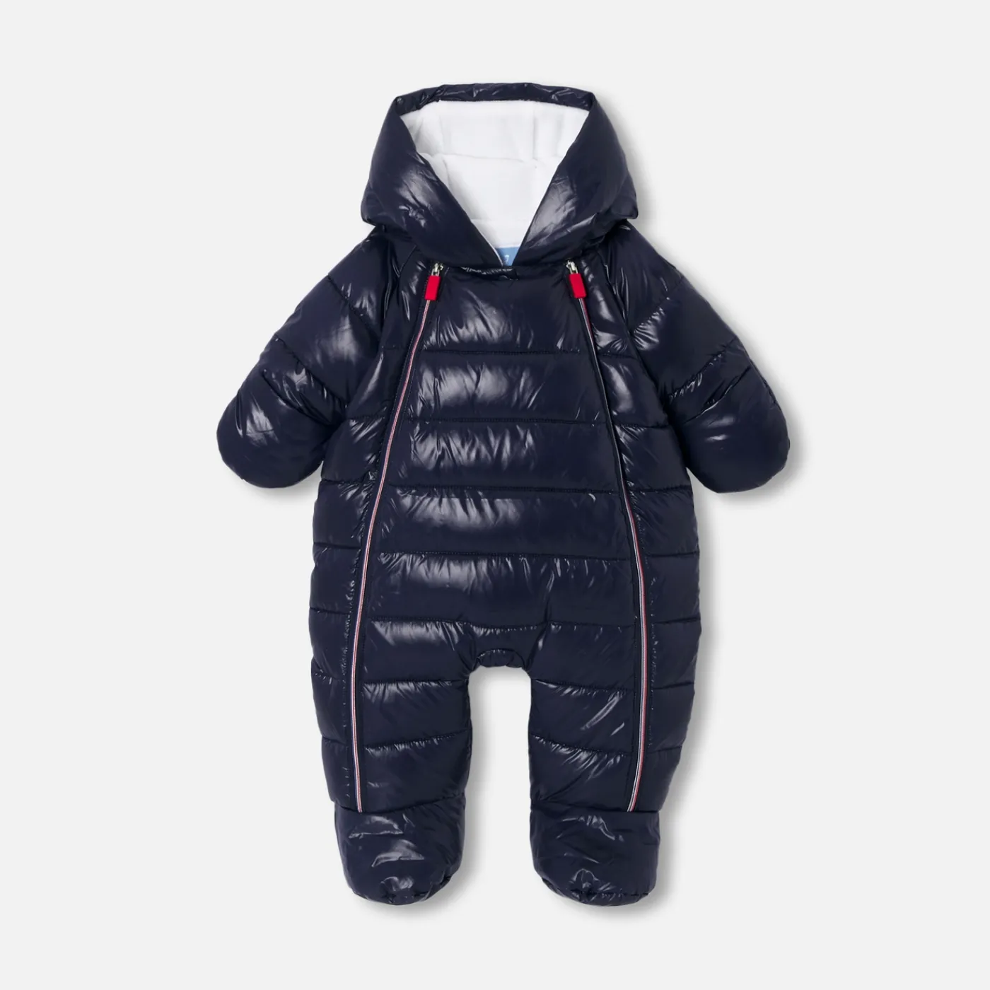 Coats And Outerwear|Baby Snowsuits & Burnous-Jacadi Baby boy pramsuit Jacadi Navy
