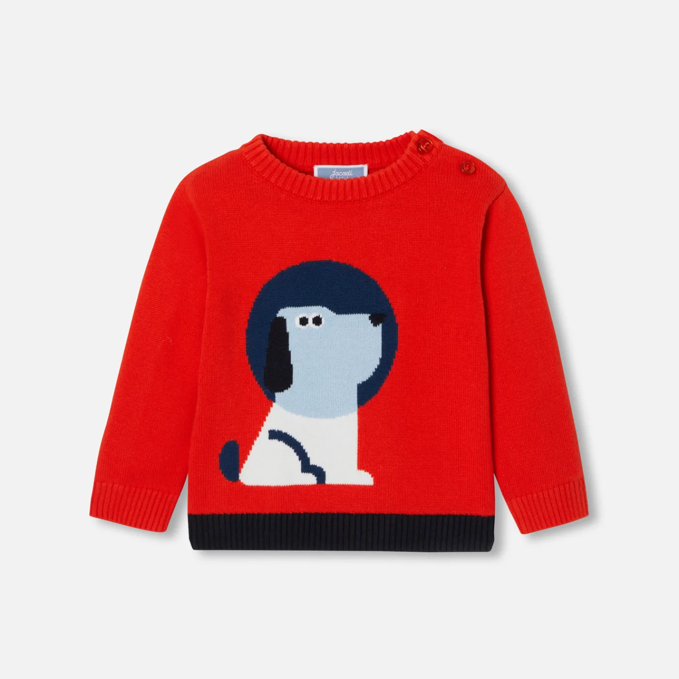 Sweaters, Sweatshirts And Cardigans-Jacadi Baby boy sweater Bright red