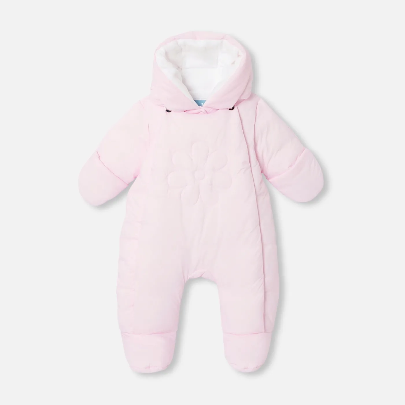 Coats And Outerwear|Baby Snowsuits & Burnous-Jacadi Baby girl snowsuit Jacadi Powder Pink