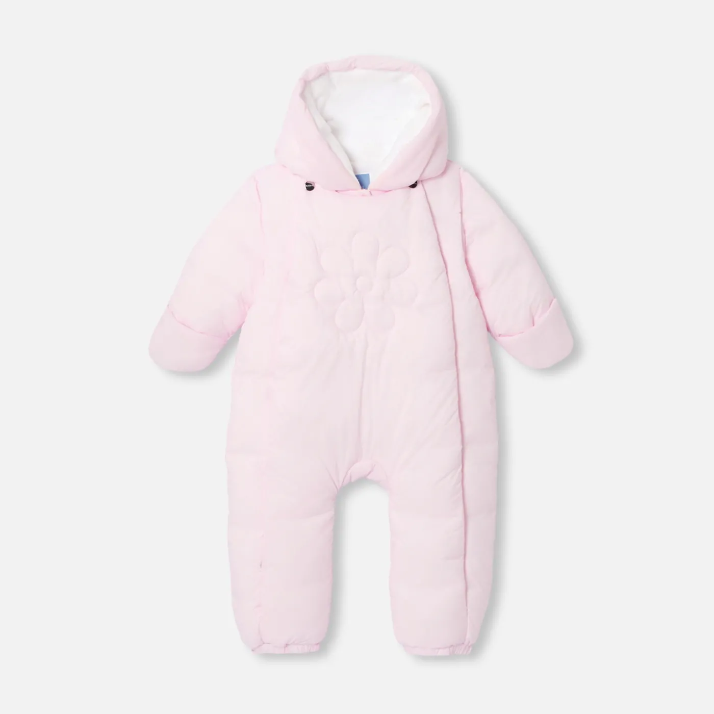Coats And Outerwear|Baby Snowsuits & Burnous-Jacadi Baby girl snowsuit Jacadi Powder Pink