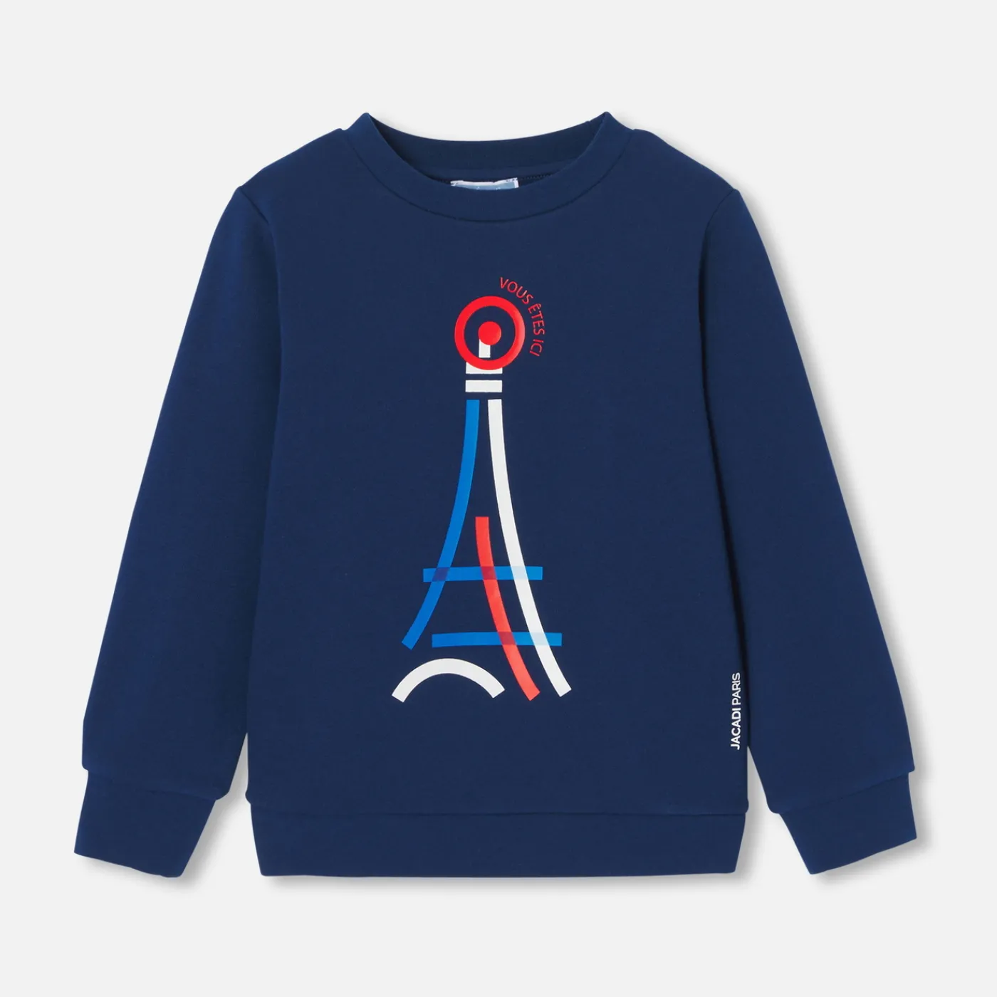 Sweaters, Sweatshirts And Cardigans-Jacadi Boy sweatshirt Navy blue