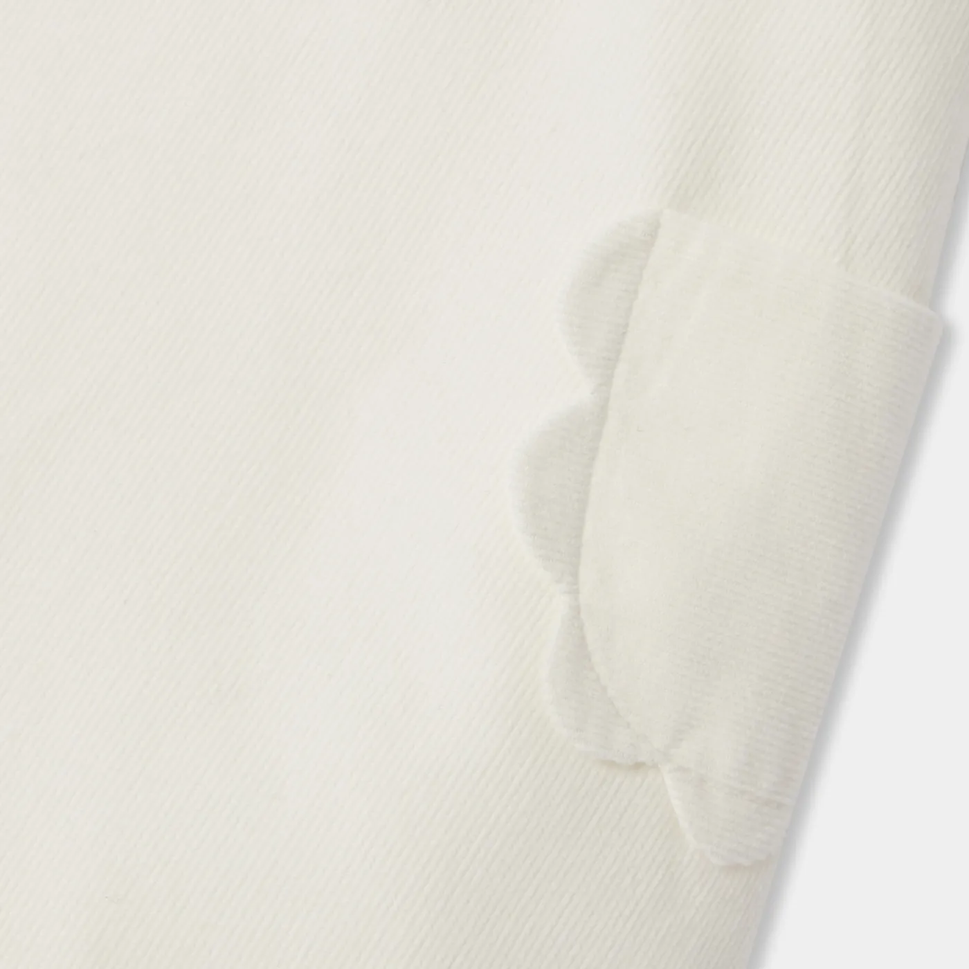 Dresses-Jacadi Baby girl velvet pinafore dress Jacadi soft white