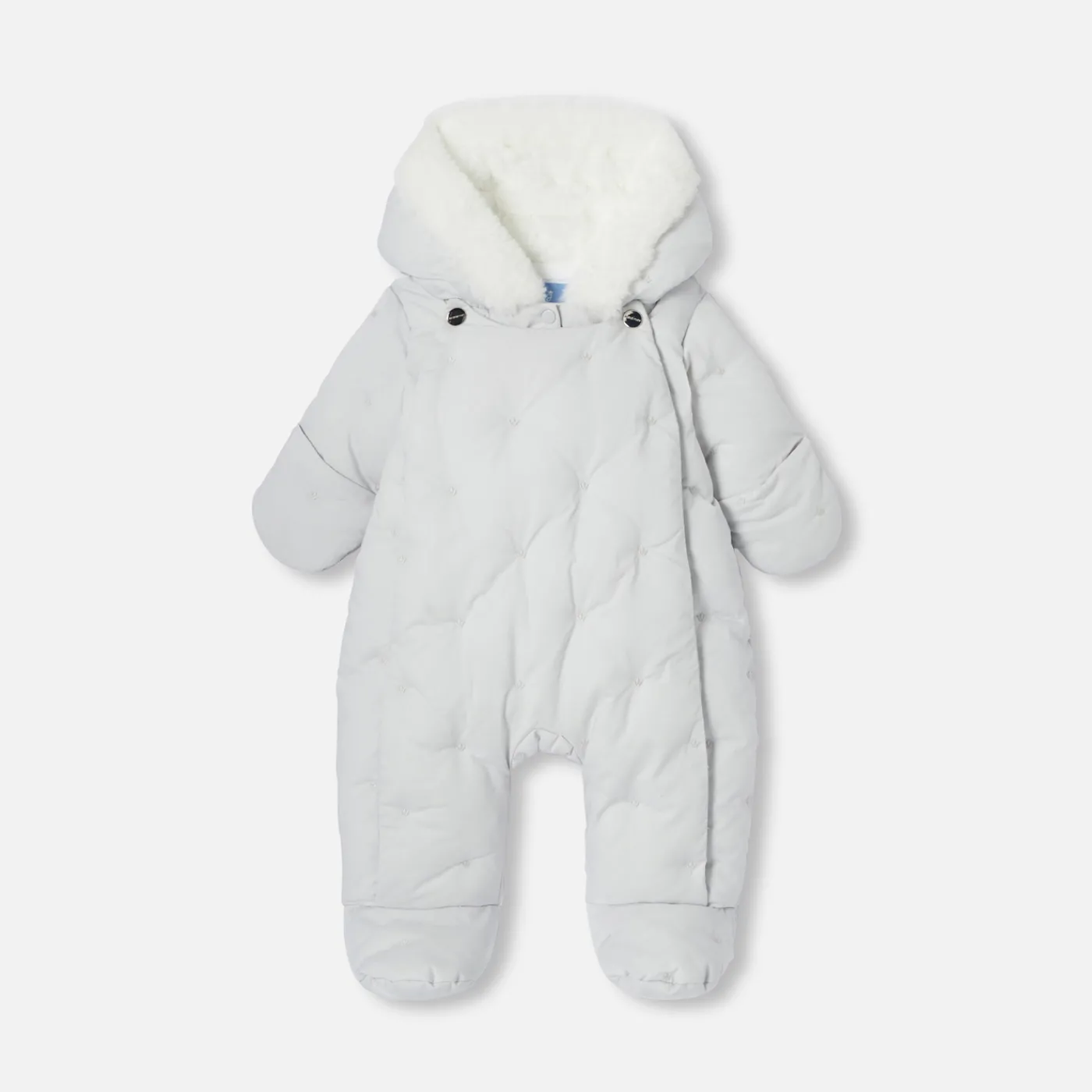 Coats And Outerwear|Coats And Outerwear-Jacadi Baby pramsuit Grey
