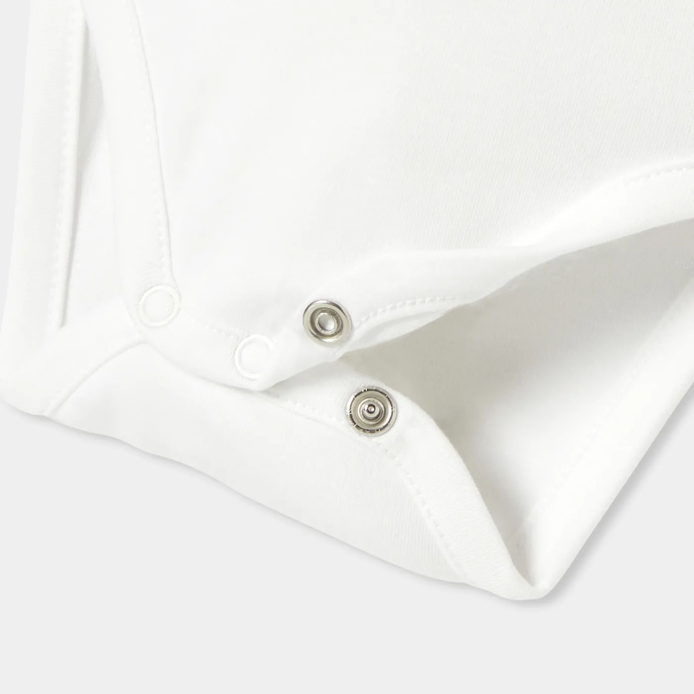 Bodysuits-Jacadi Baby girl bodysuit with petal collar Jacadi White