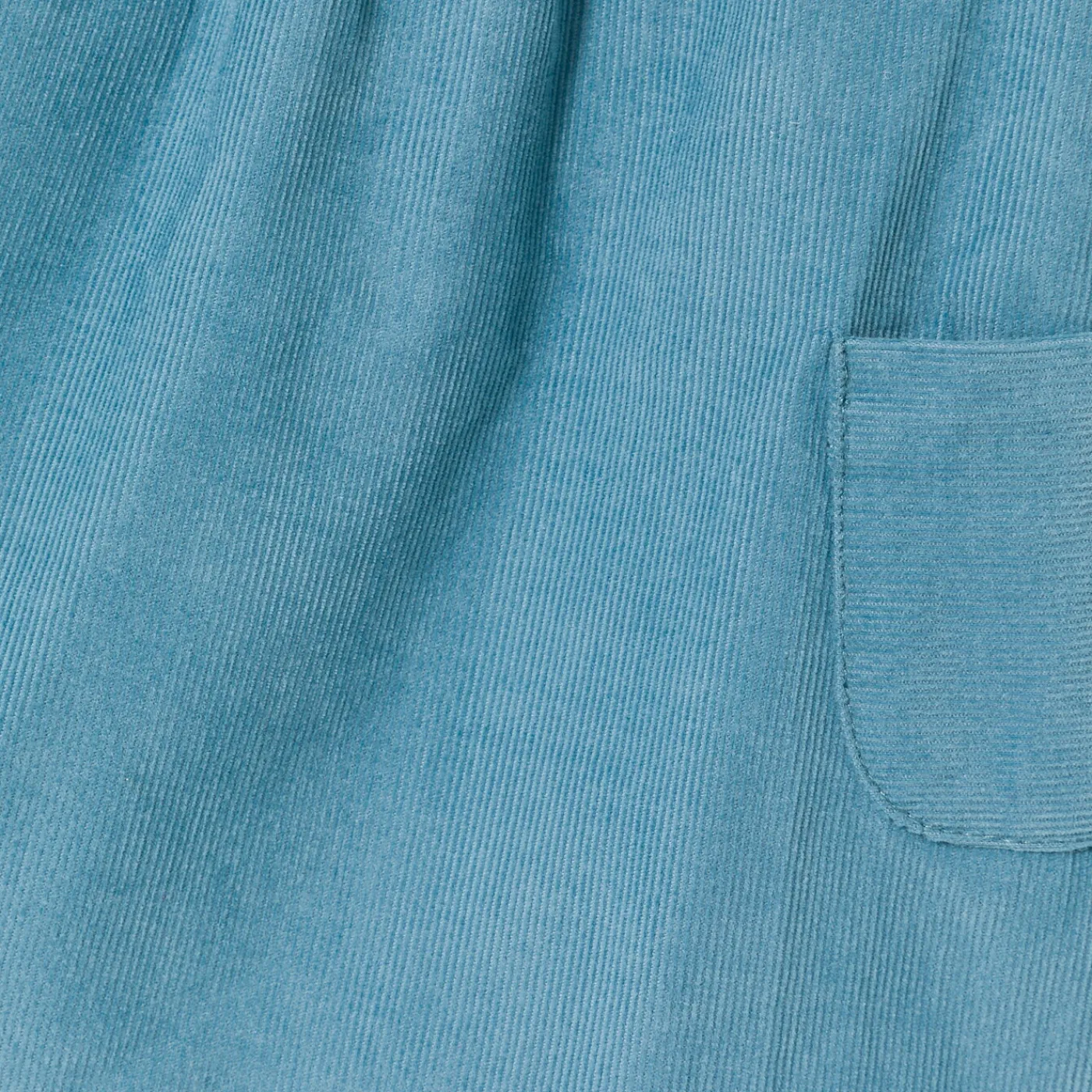 Dresses-Jacadi Baby girl velvet pinafore dress Baltic