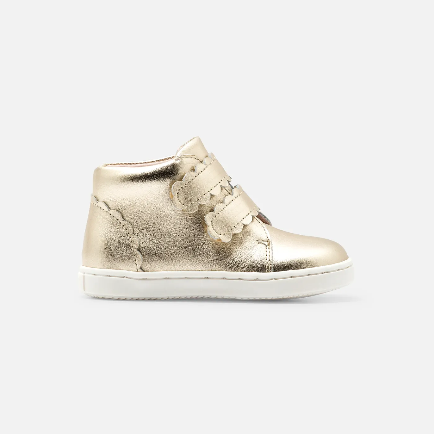 Sneakers-Jacadi Girl high-top sneakers Gold