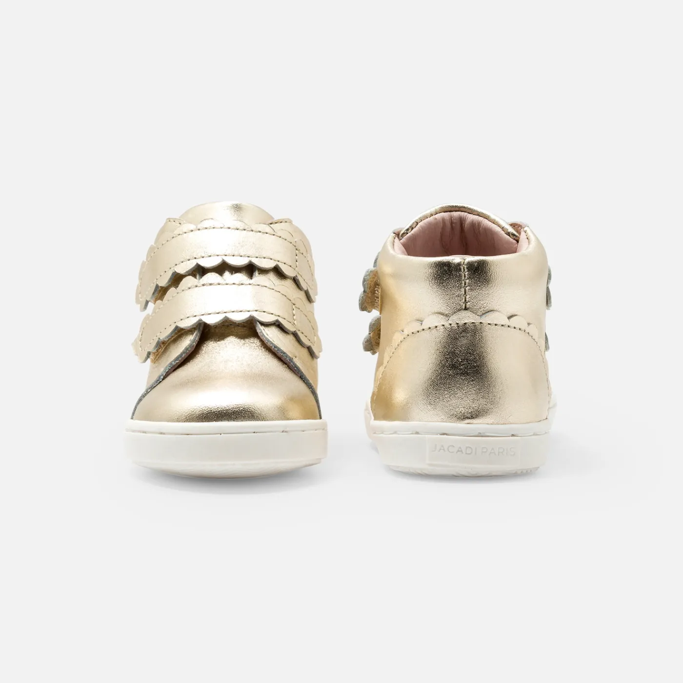 Sneakers-Jacadi Girl high-top sneakers Gold