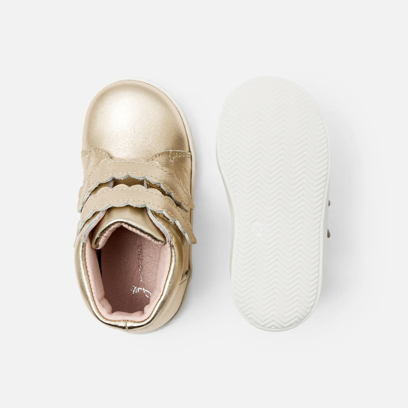 Sneakers-Jacadi Girl high-top sneakers Gold