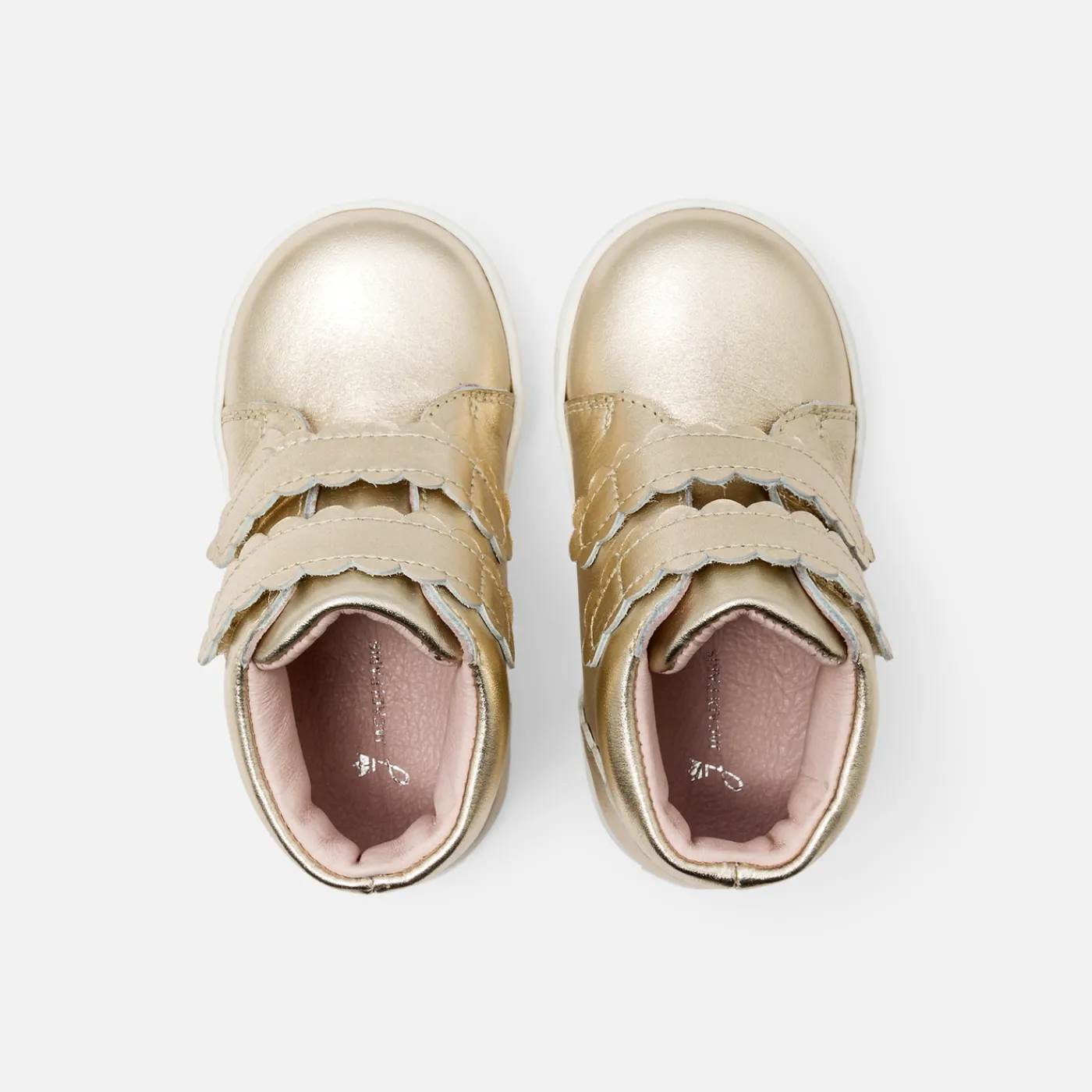 Sneakers-Jacadi Girl high-top sneakers Gold