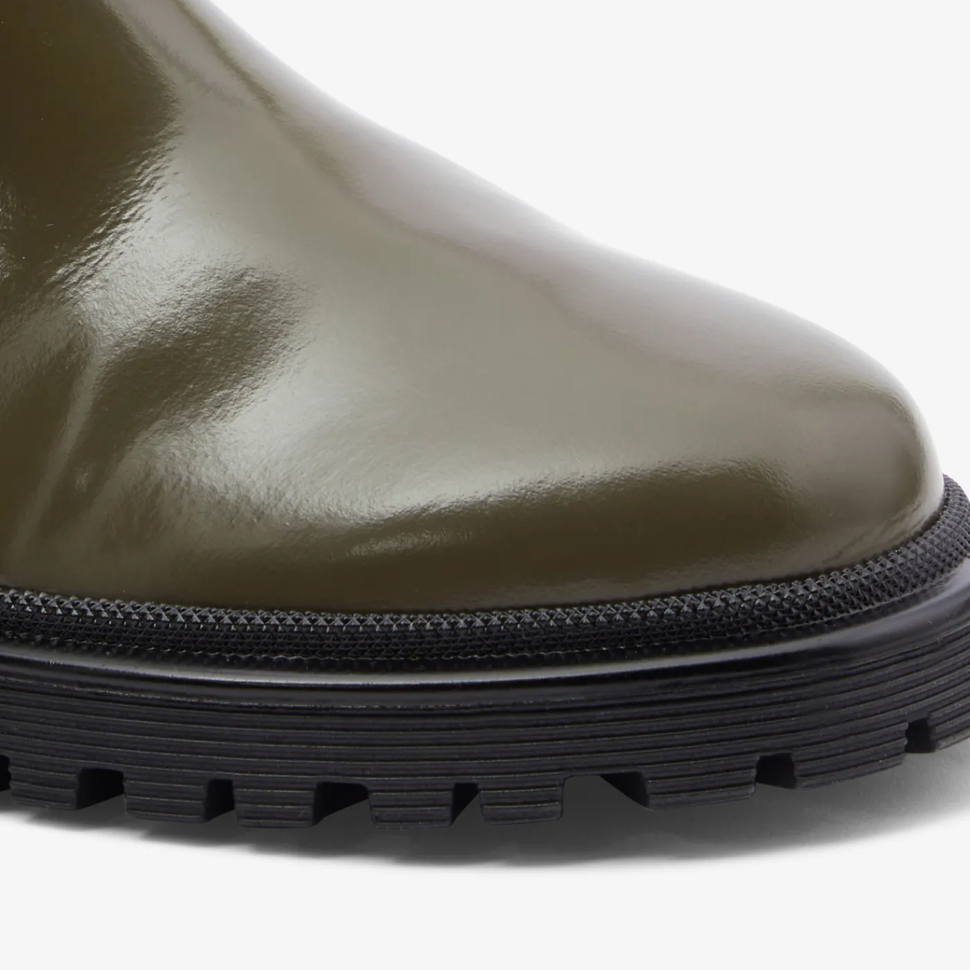 Ankle & Lined Boots-Jacadi Girl Chelsea boots in smooth leather Khaki