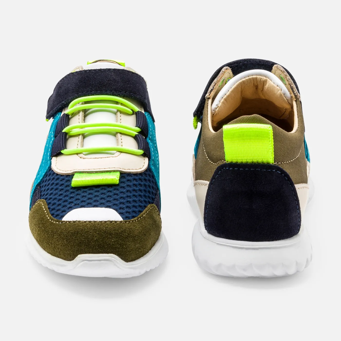 Sneakers-Jacadi Boy running sneakers Khaki