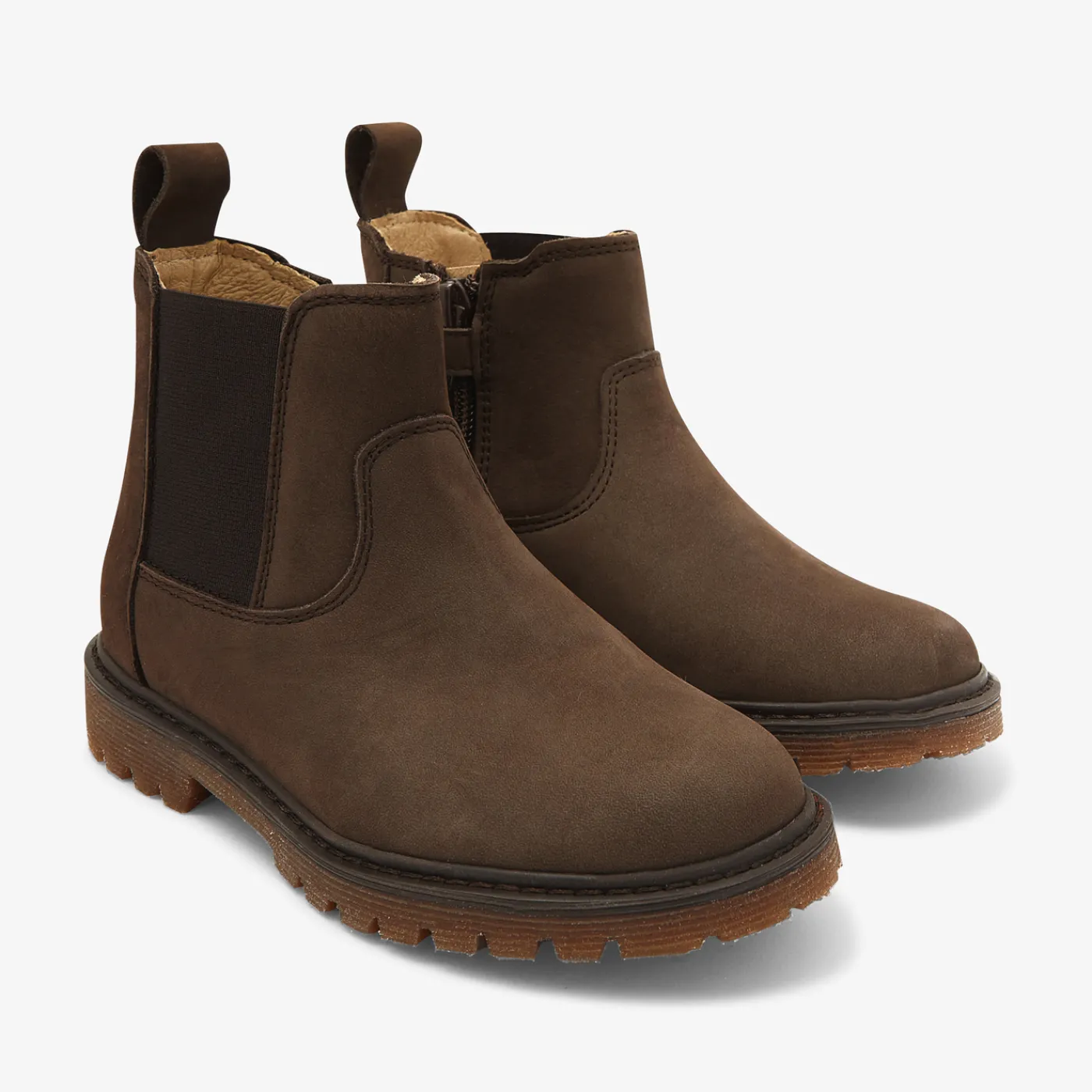Ankle Boots-Jacadi Boy chelsea boots Brown