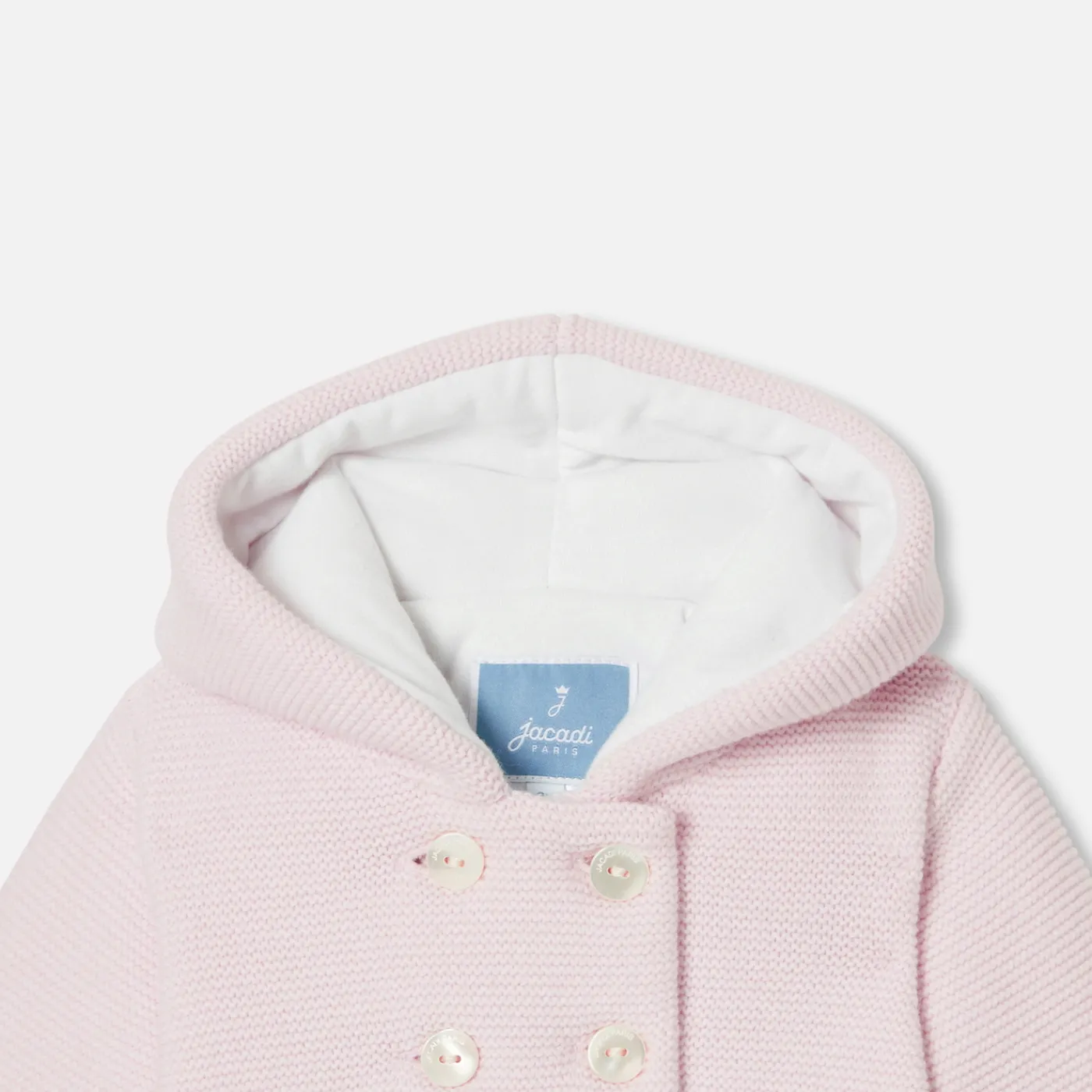 Coats And Outerwear|Baby Snowsuits & Burnous-Jacadi Baby girl lined jacket Jacadi pale Pink
