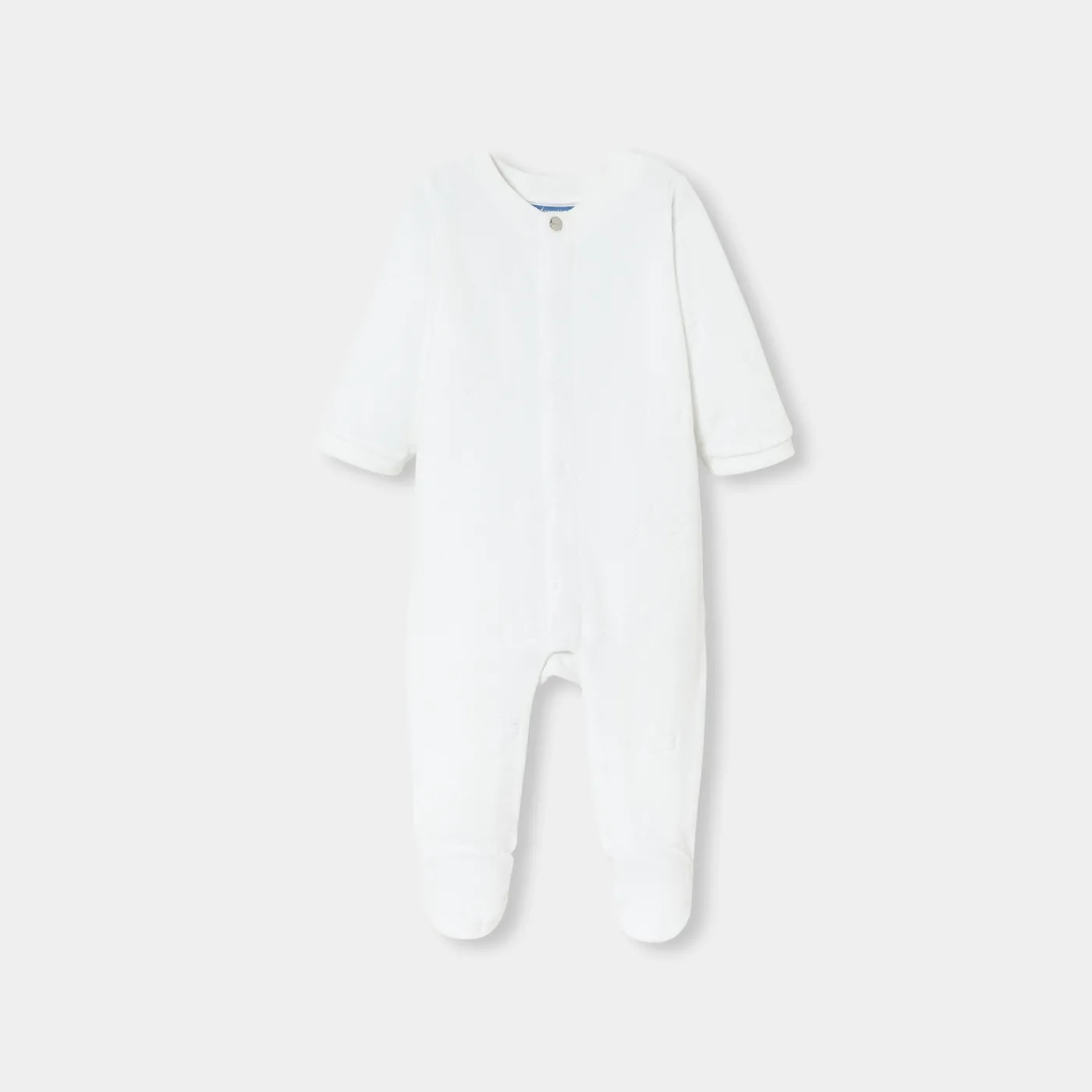 Pajamas|Pajamas-Jacadi Baby pattern velvet pajamas Jacadi White