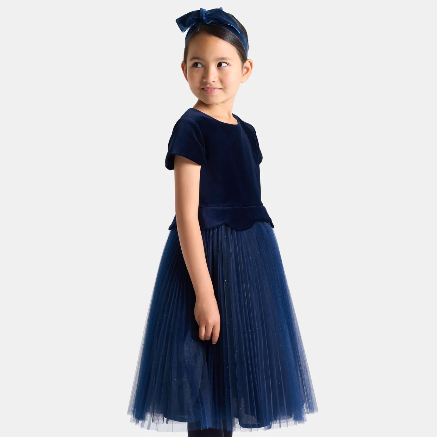 Dresses And Skirts-Jacadi Girl long dress Jacadi Navy