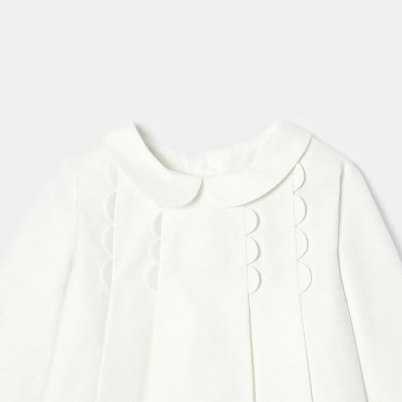 Dresses-Jacadi Baby girl ceremony dress Jacadi soft white