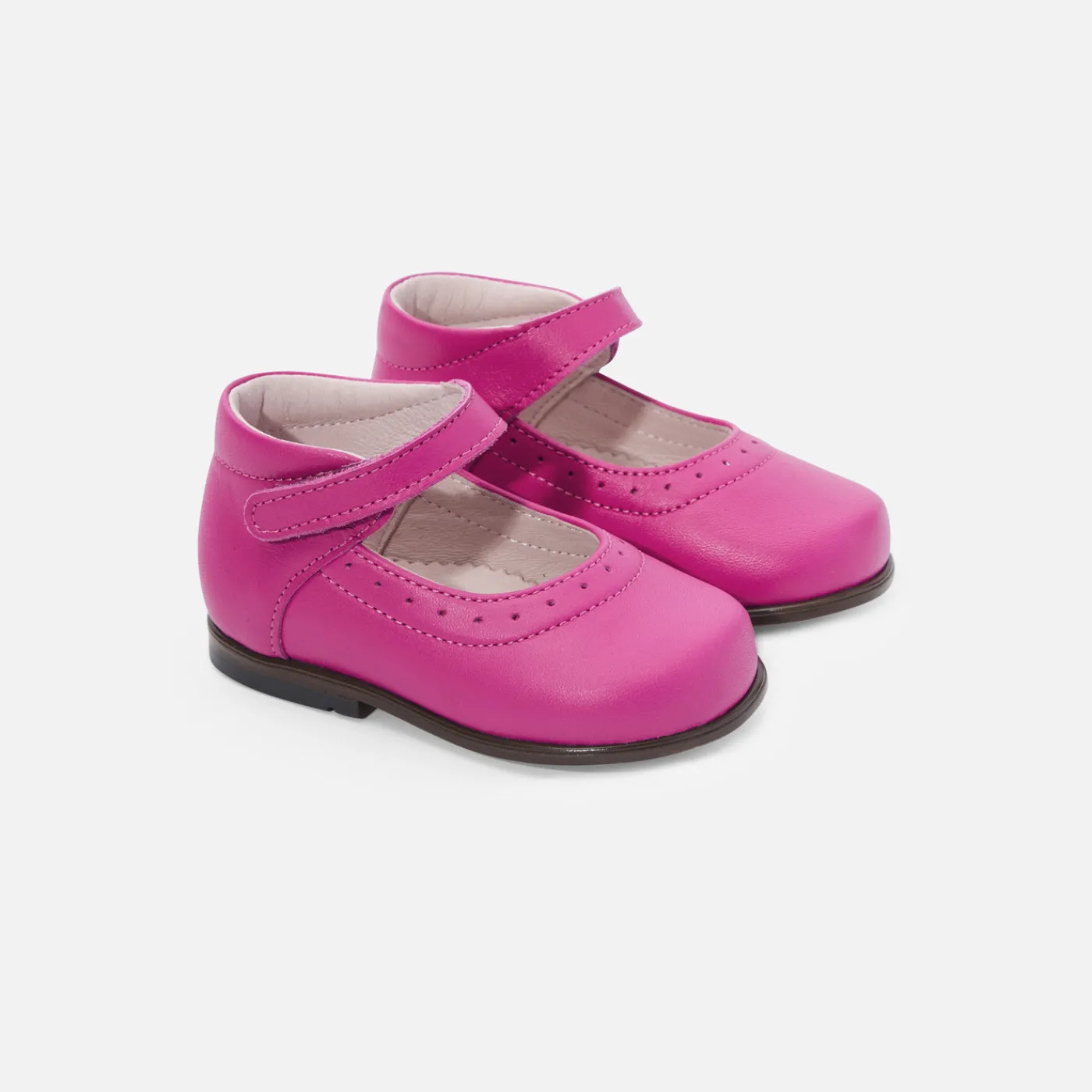 Mary Janes, T-Straps And Ballet Flats-Jacadi Baby girl patent leather Mary Janes Pink