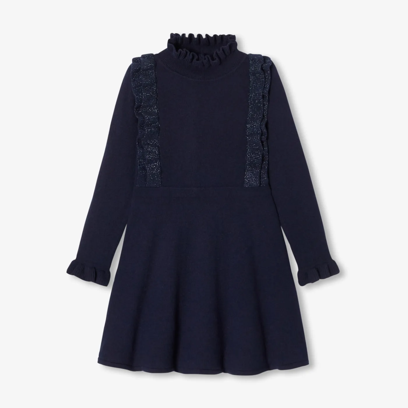 Dresses And Skirts-Jacadi Girl knitted dress Jacadi Navy