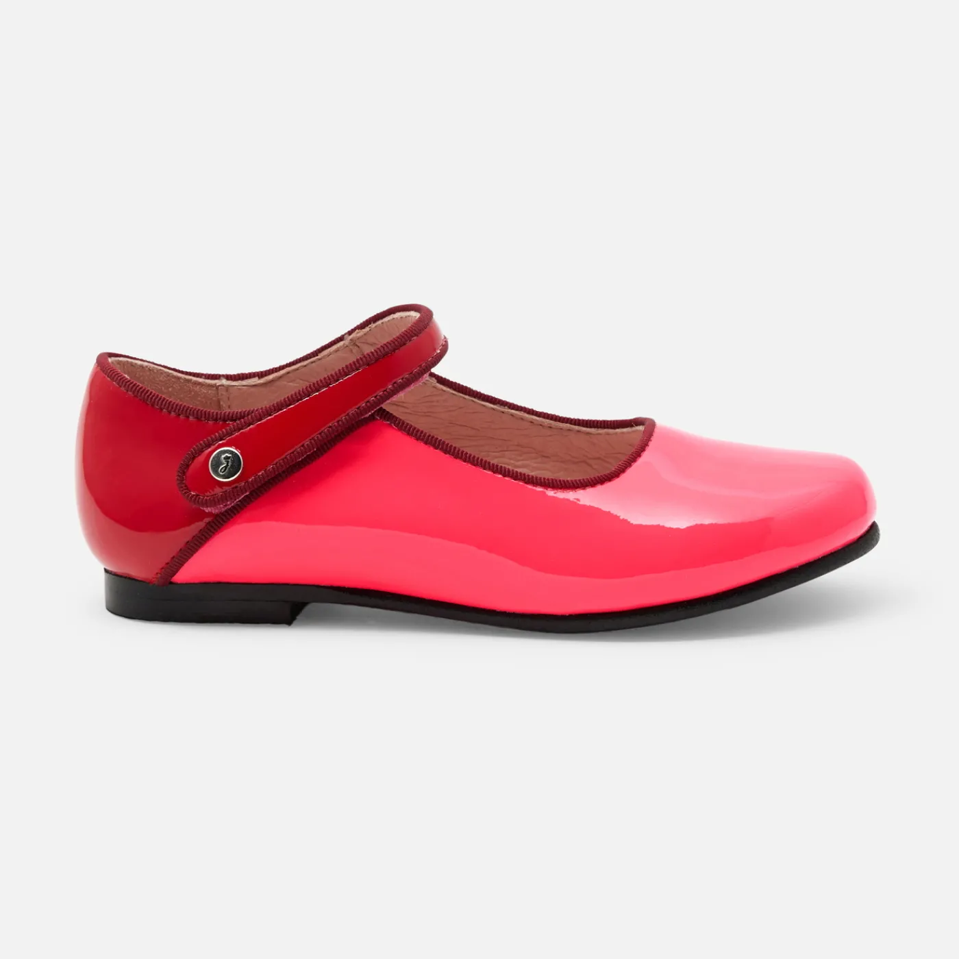 Mary Janes, T-Straps And Ballet Flats-Jacadi Baby girl Mary Janes in patent leather Pink