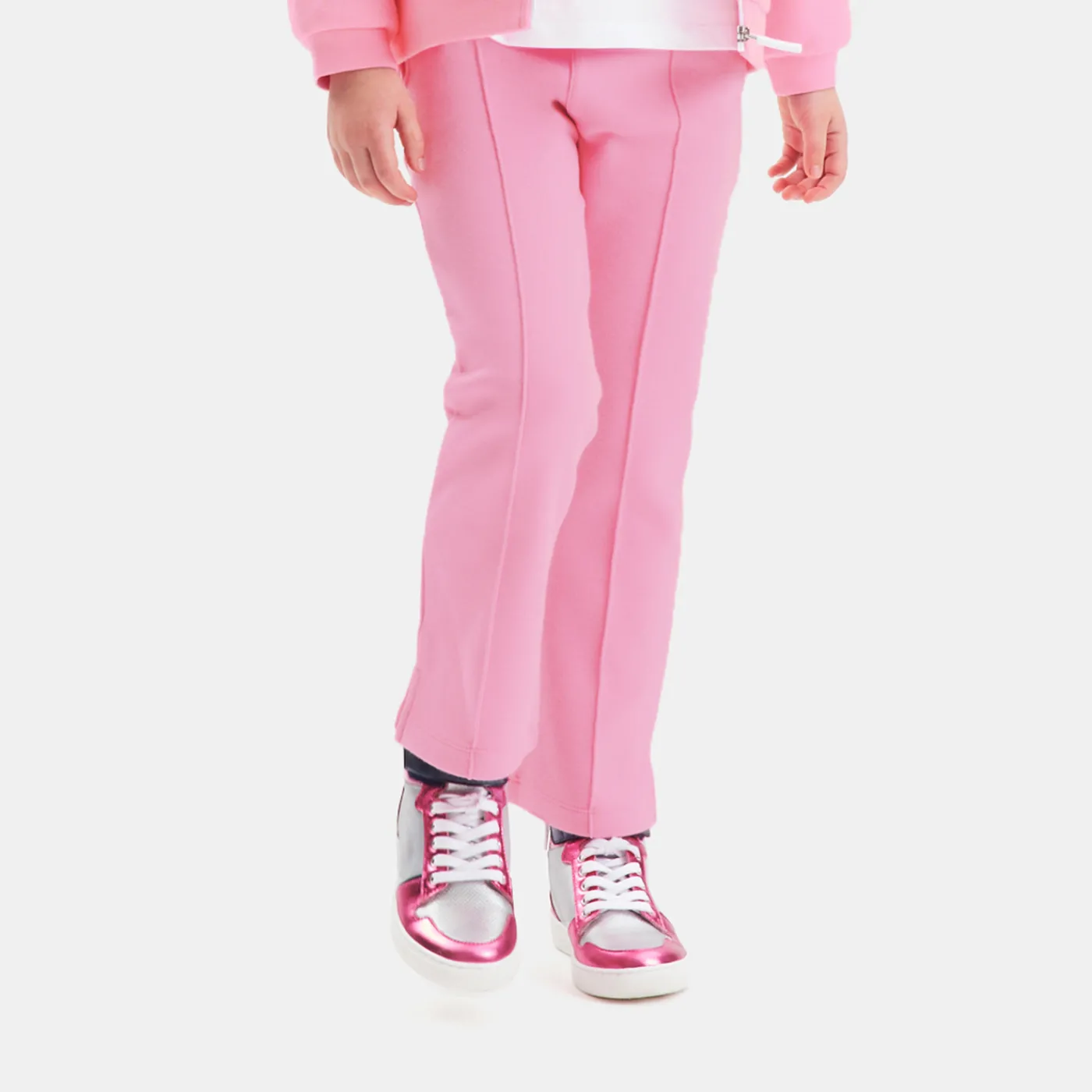 Sneakers-Jacadi Girl high-top sneakers Silver/multicolour