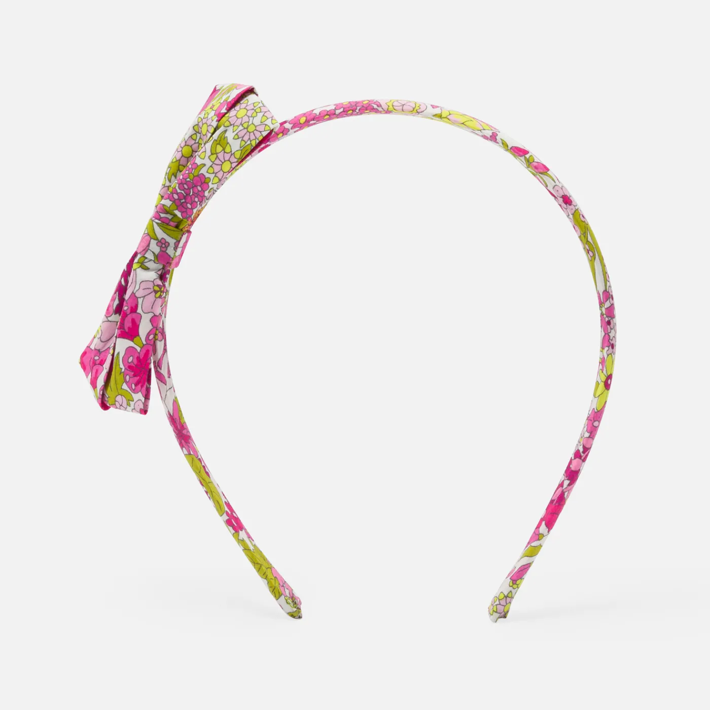 Hair Accessories|Accessories-Jacadi Girl headband in Liberty fabric Multicolour