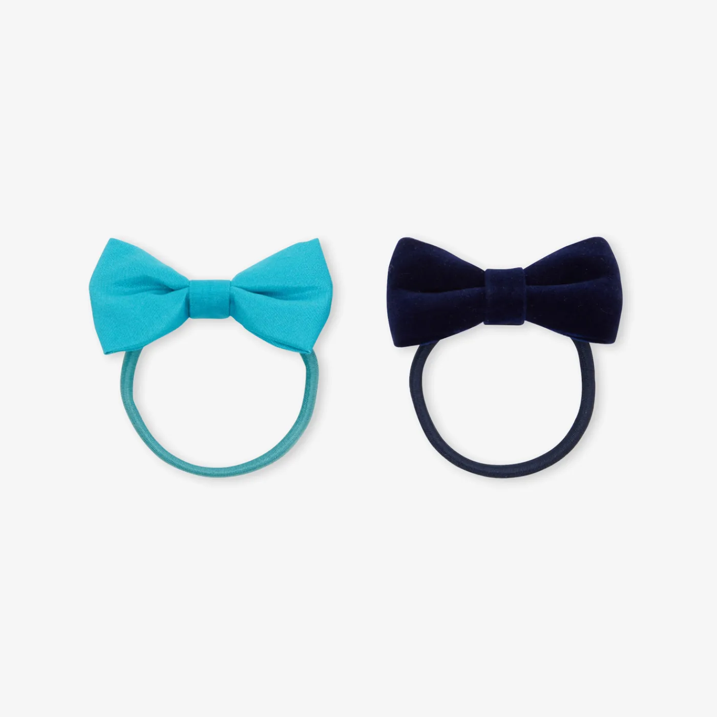 Hair Accessories|Accessories-Jacadi Girl pair of elastic bands Navy/Multicolour