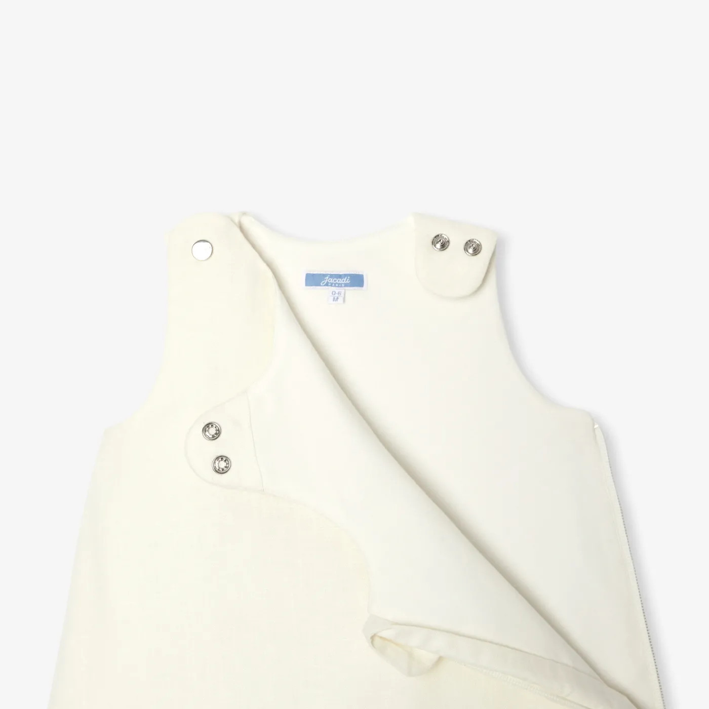 Sleeping Bags And Blankets|Sleeping Bags And Blankets-Jacadi Sleeping bag 0-6 months in linen Jacadi soft white