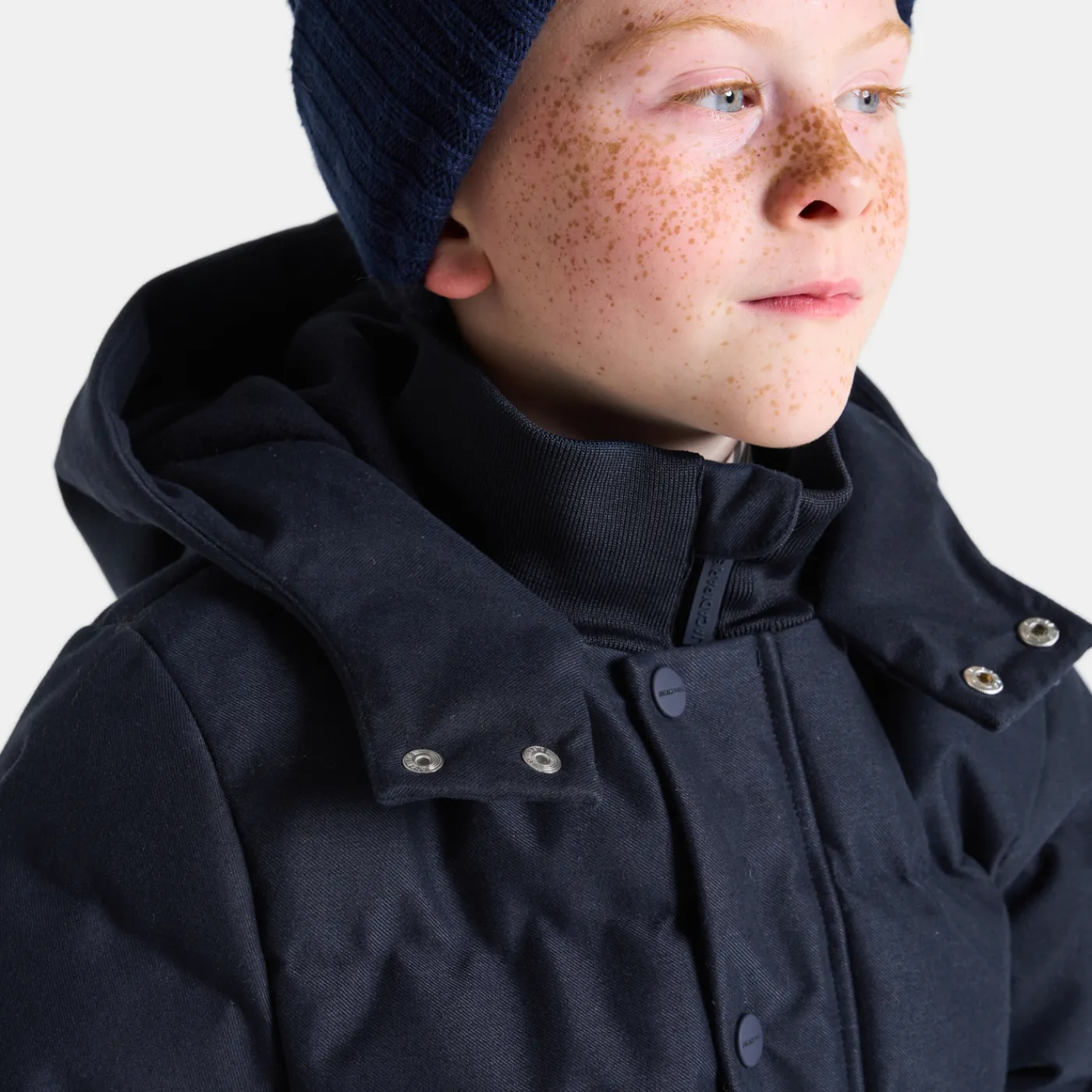 Coats And Outerwear|Boy Coats & Puffer Jackets-Jacadi Boy flannel jacket Jacadi Navy