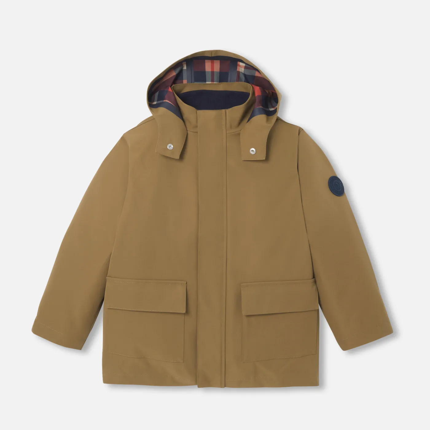 Coats And Outerwear|Boy Coats & Puffer Jackets-Jacadi Boy 3-in-1 parka Clay
