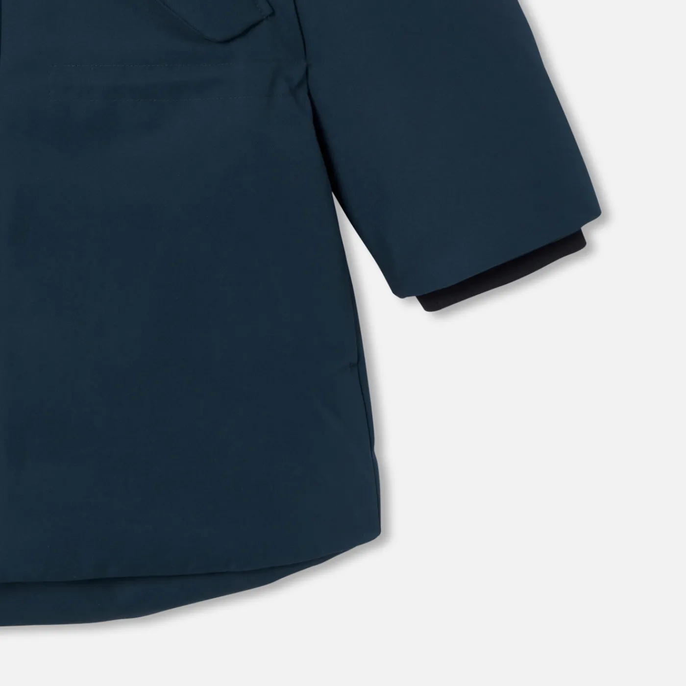 Coats And Outerwear|Coats And Outerwear-Jacadi Child long parka Ink blue